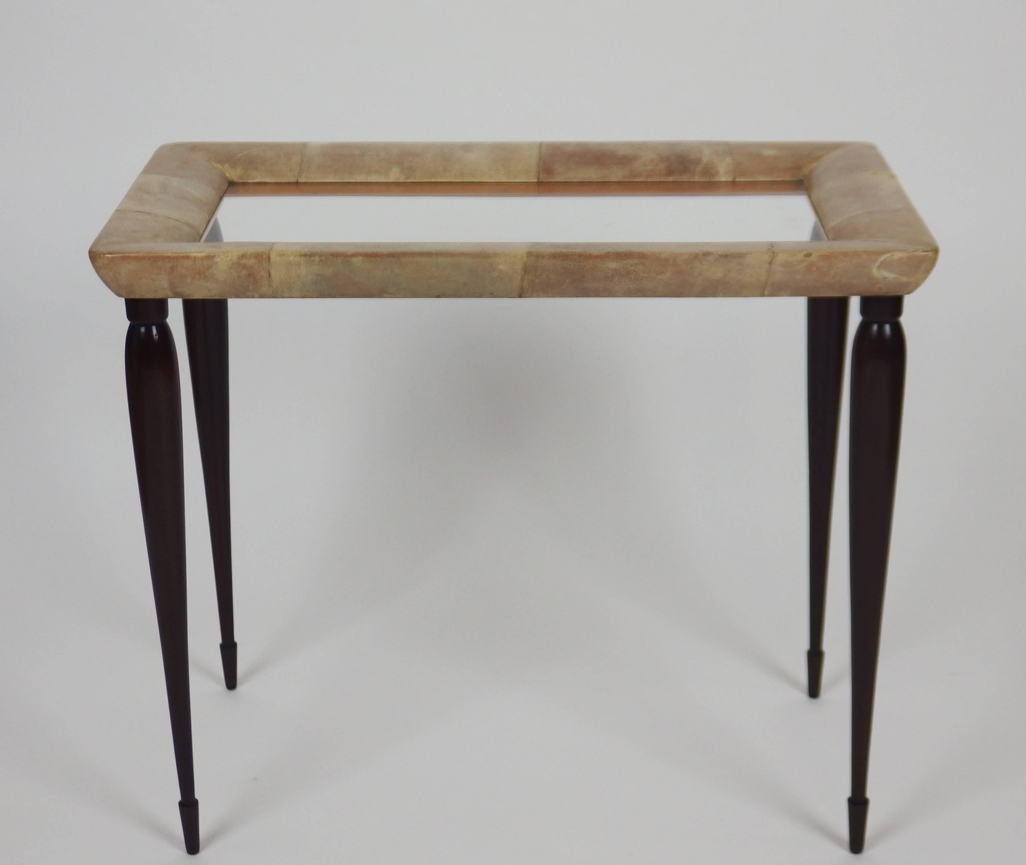 Three Nesting Tables Attributed to Aldo Tura 2