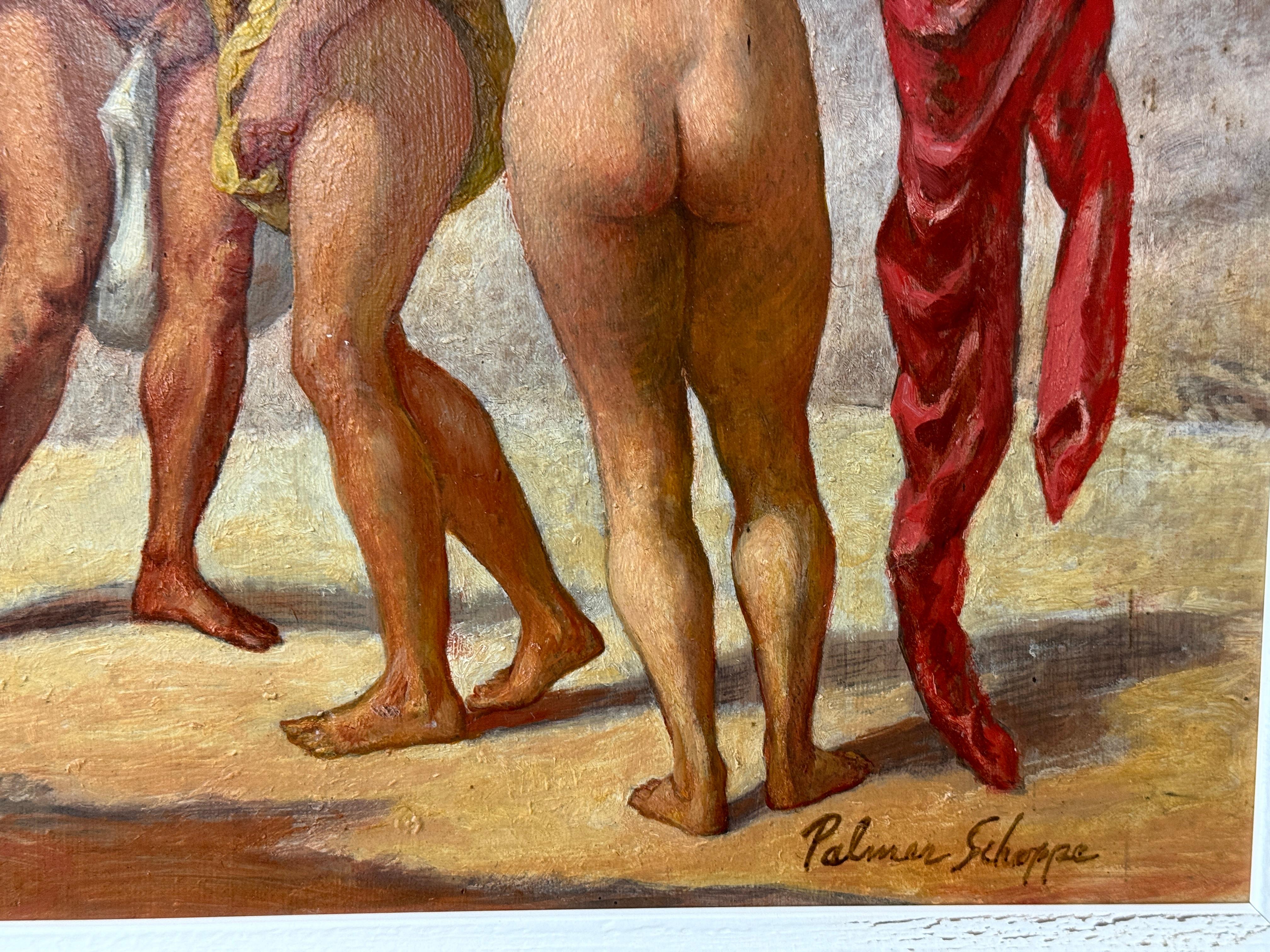Américain Trois nus intitulés 