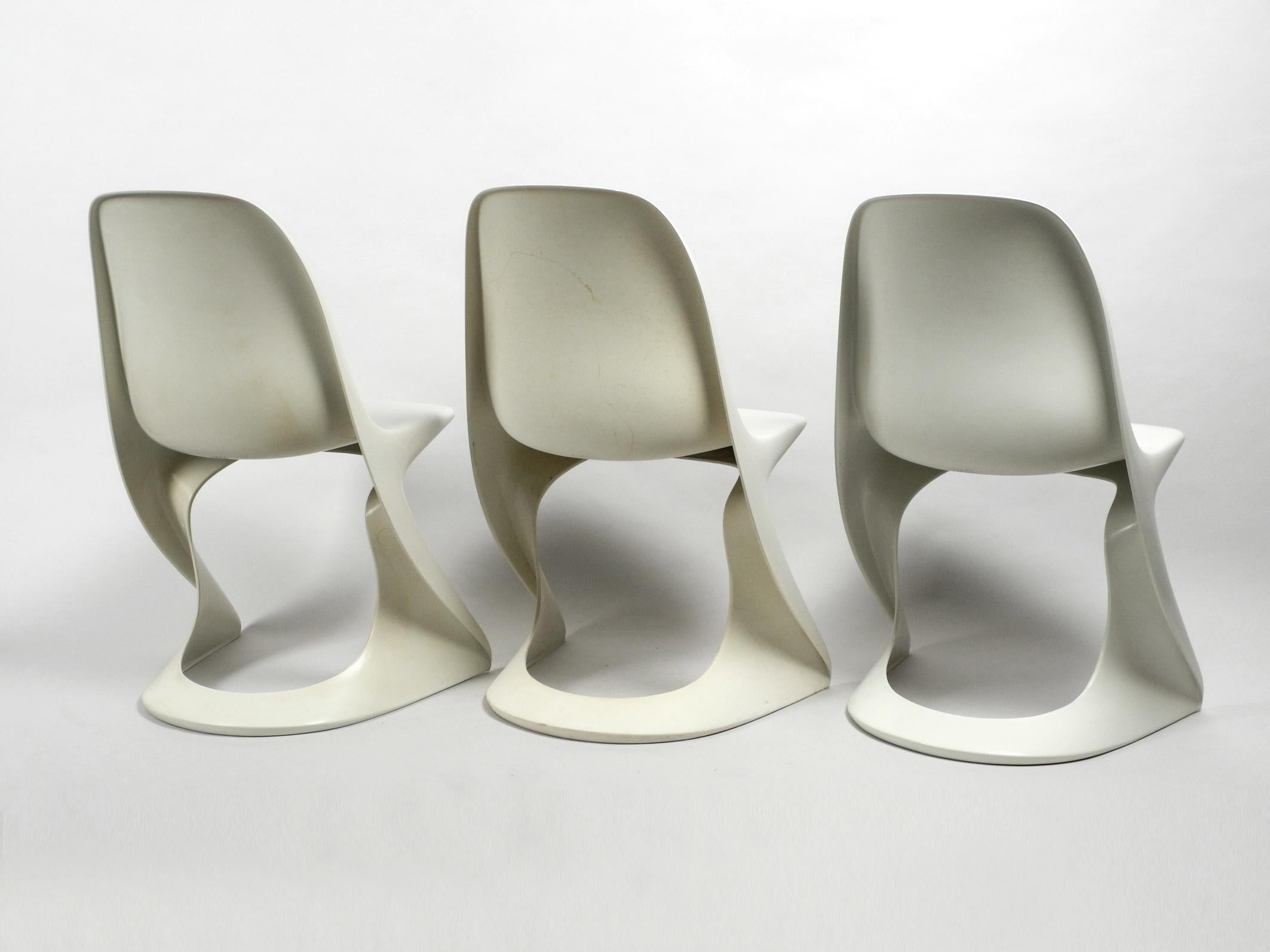 Drei Original Casalino Stühle von Casala Modell 2004/2005 aus den Jahren 1973 und 1980 (Space Age)
