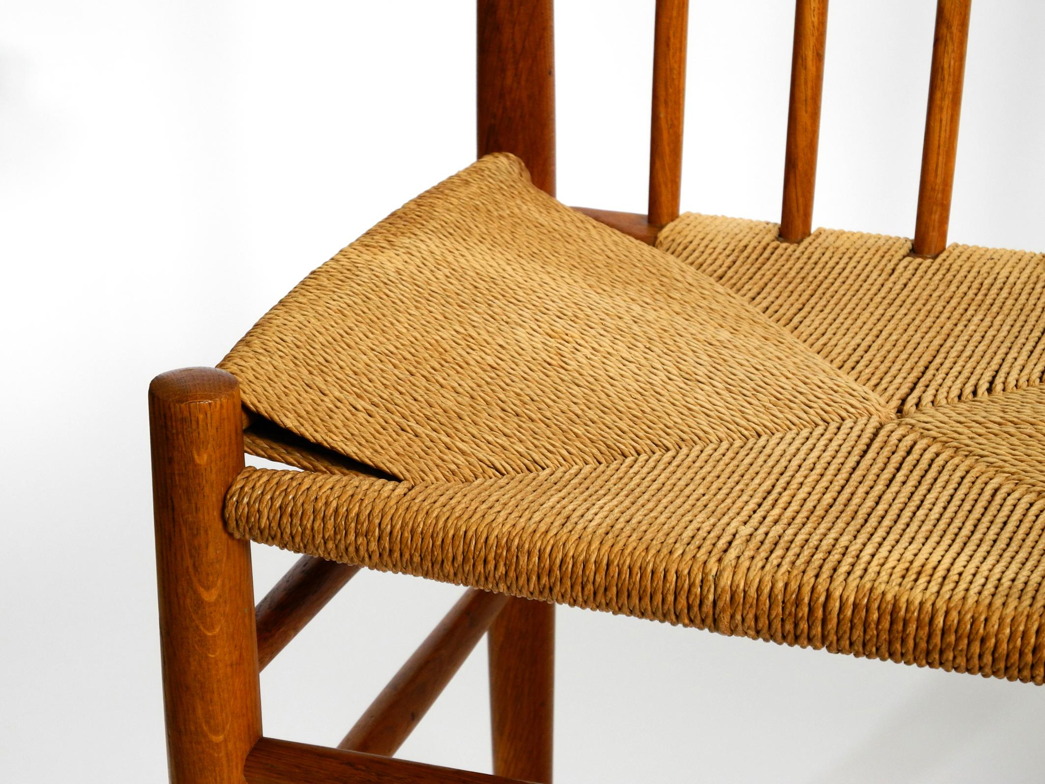 Three Original Mid Century Jørgen Bækmark J80 Teak Chairs for FDB Møbler Denmark 6