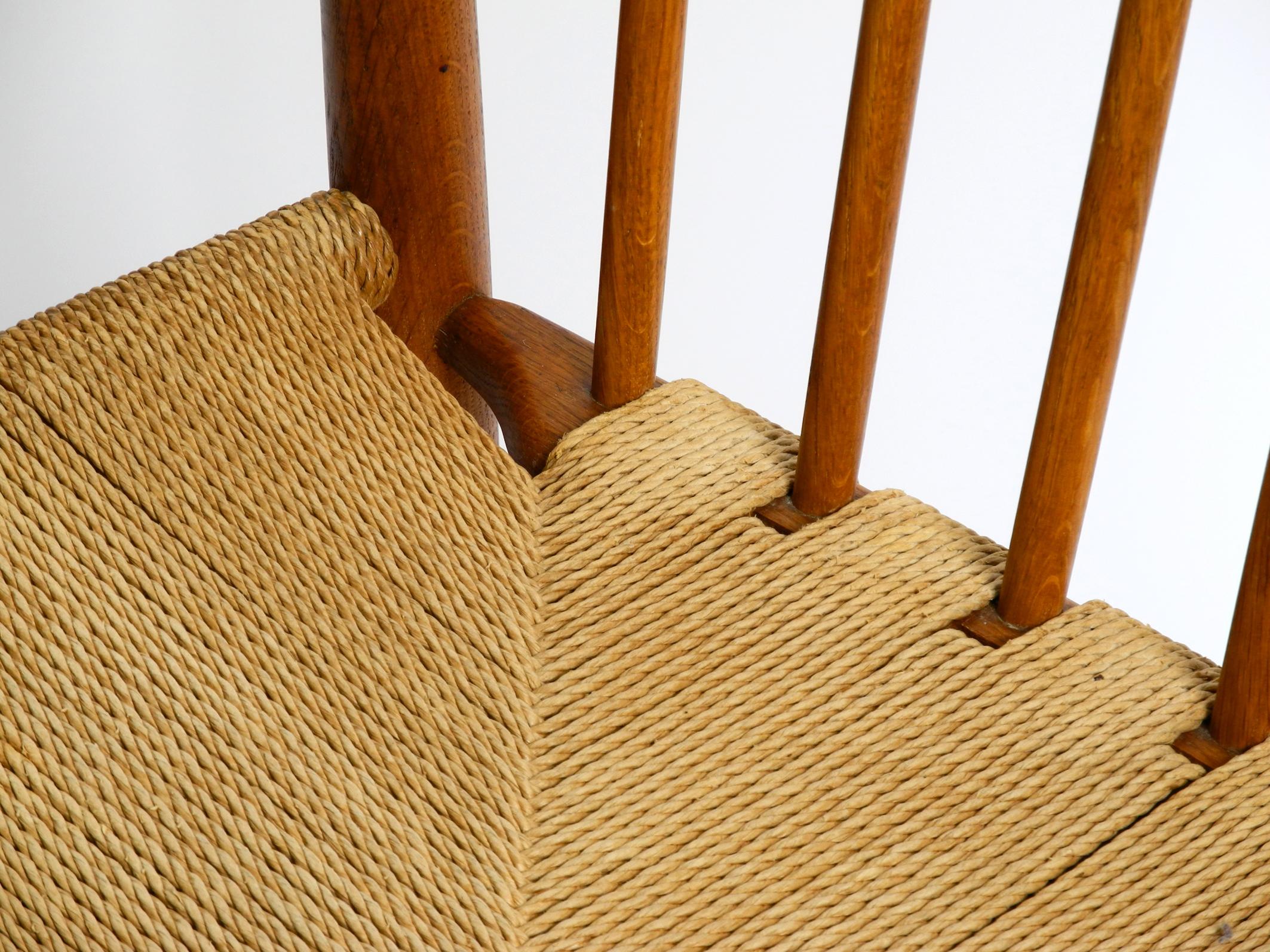 Three Original Mid Century Jørgen Bækmark J80 Teak Chairs for FDB Møbler Denmark 8