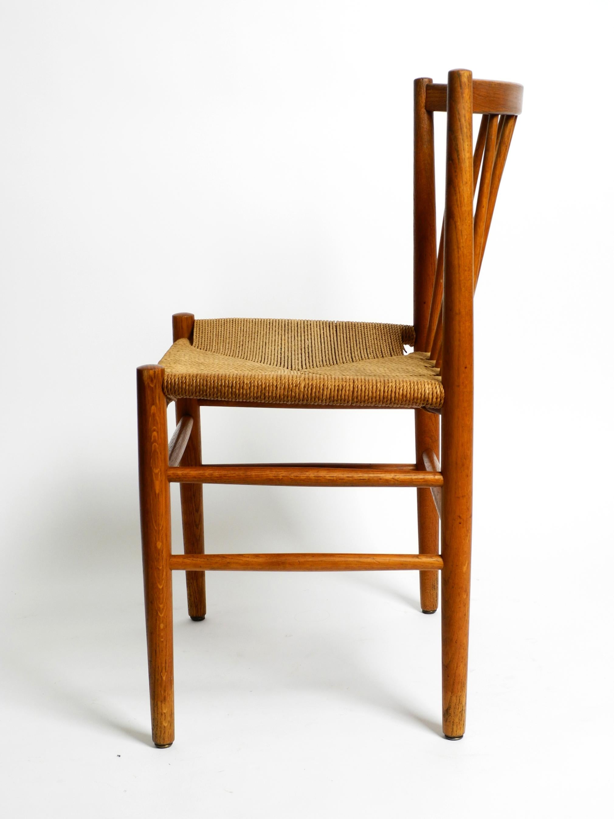 Danish Three Original Mid Century Jørgen Bækmark J80 Teak Chairs for FDB Møbler Denmark