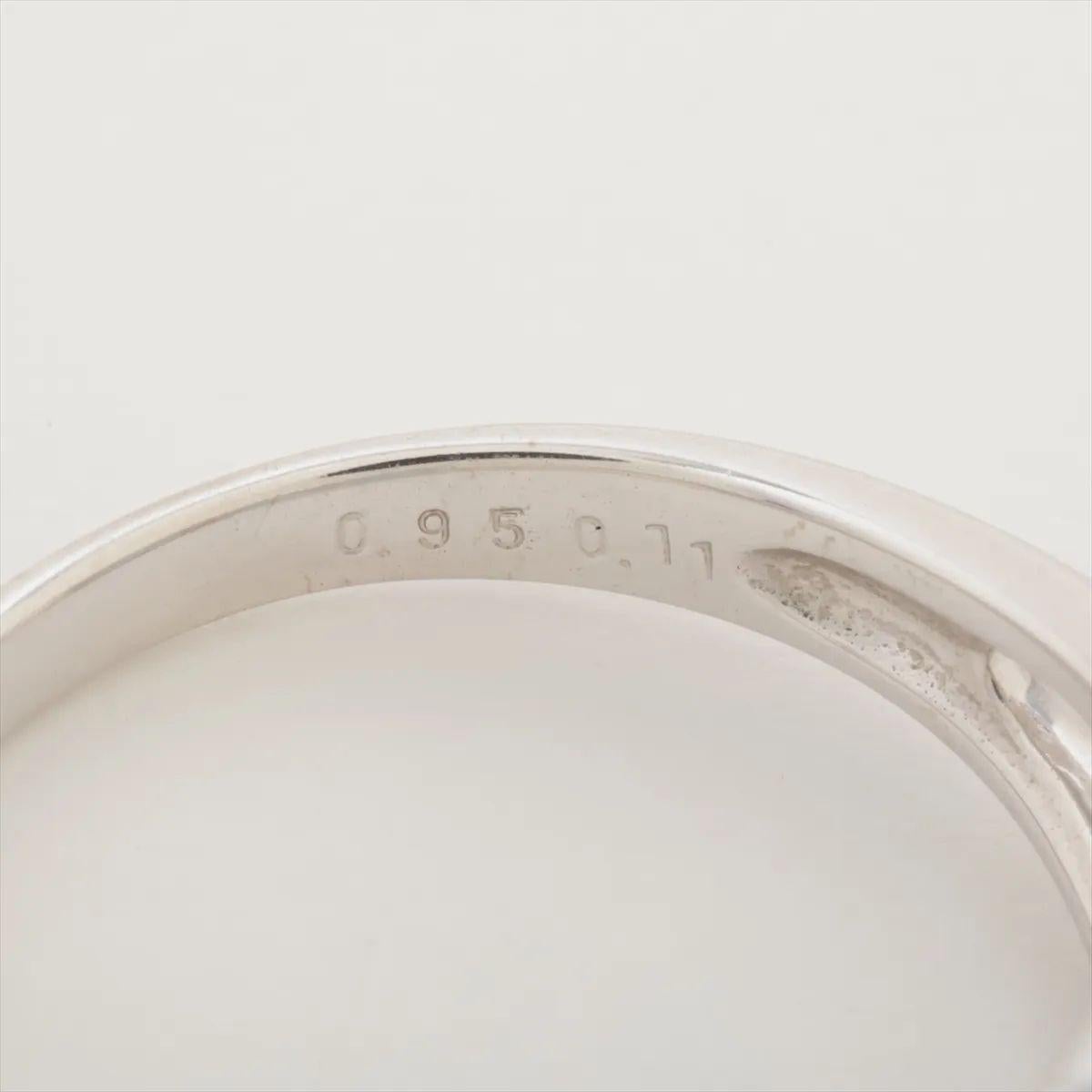 Donna Anello con tre acquamarine ovali e diamanti, oro bianco in vendita