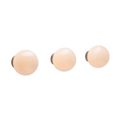 Trois plafonniers Paavo Tynell modèle 2008 pour Idman Oy, Finlande, années 1950