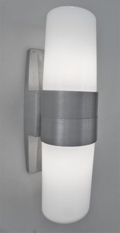 Two Pairs of 1960s Wall Sconces by McPhilben Brooklyn, NY