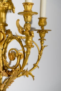 Three Pairs Of Three-Light Sconces LOUIS XVI STYLE GILT BRONZE