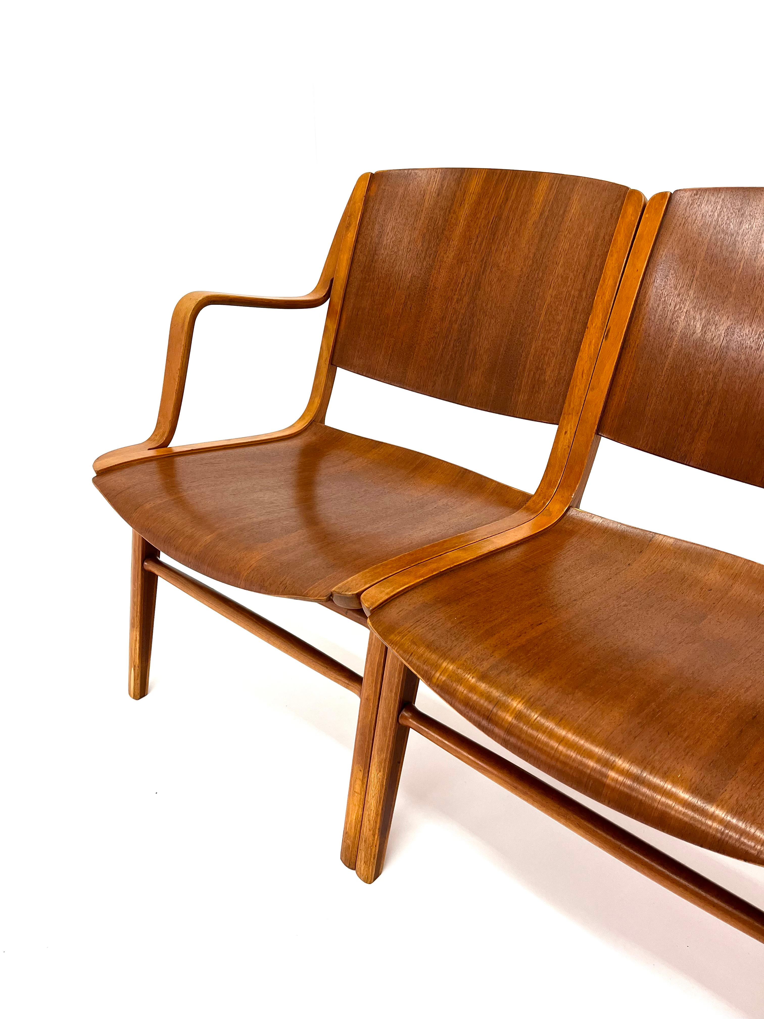 20ième siècle Banc en trois parties Ax Chair by Peter Hvidt & Orla Mølgaard Nielsen en vente