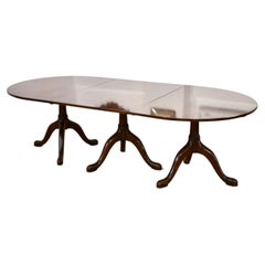 Vintage Three-Part Dining Table by Kittinger, NY