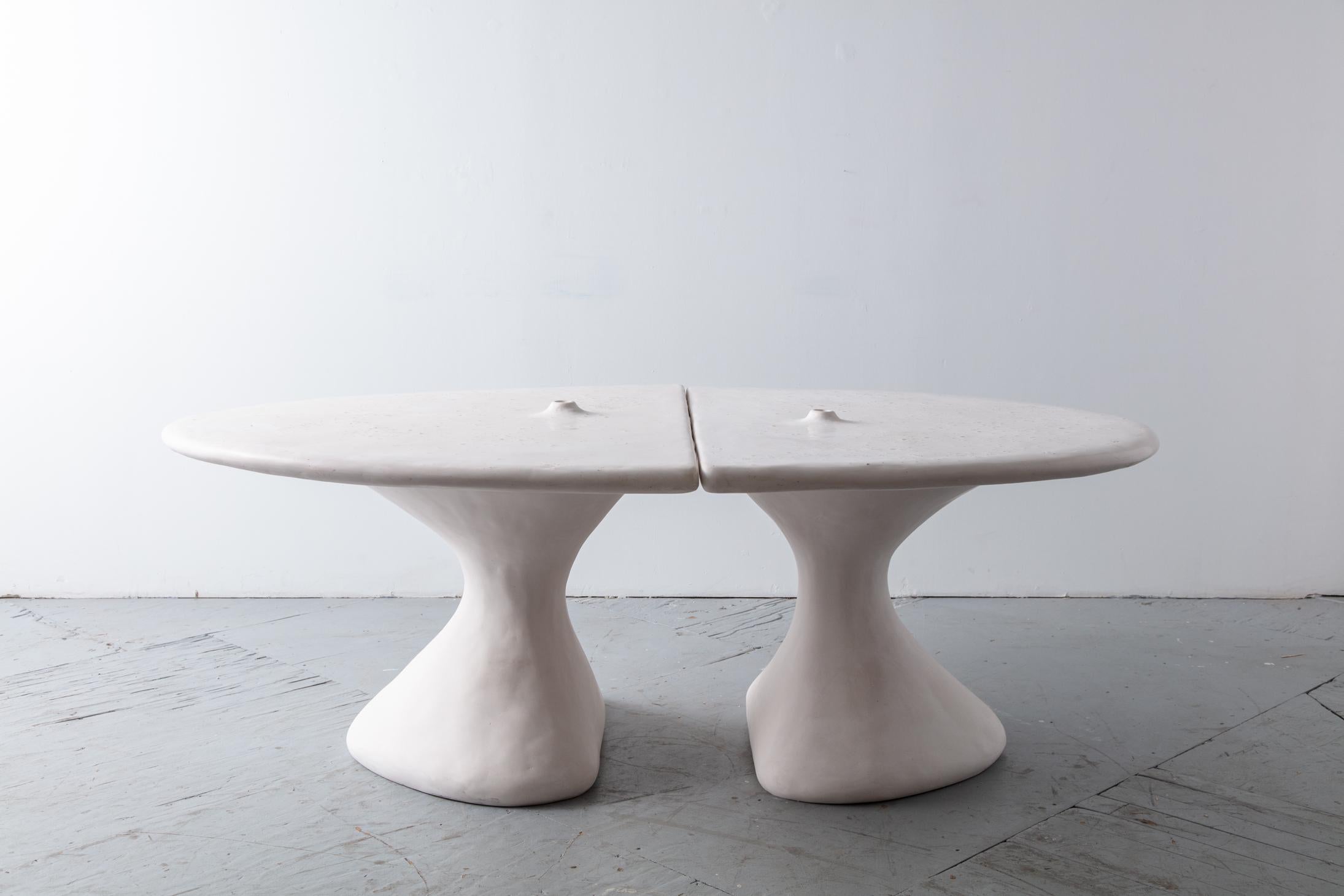 Three-part dining table by Rogan Gregory  In New Condition For Sale In New York, NY