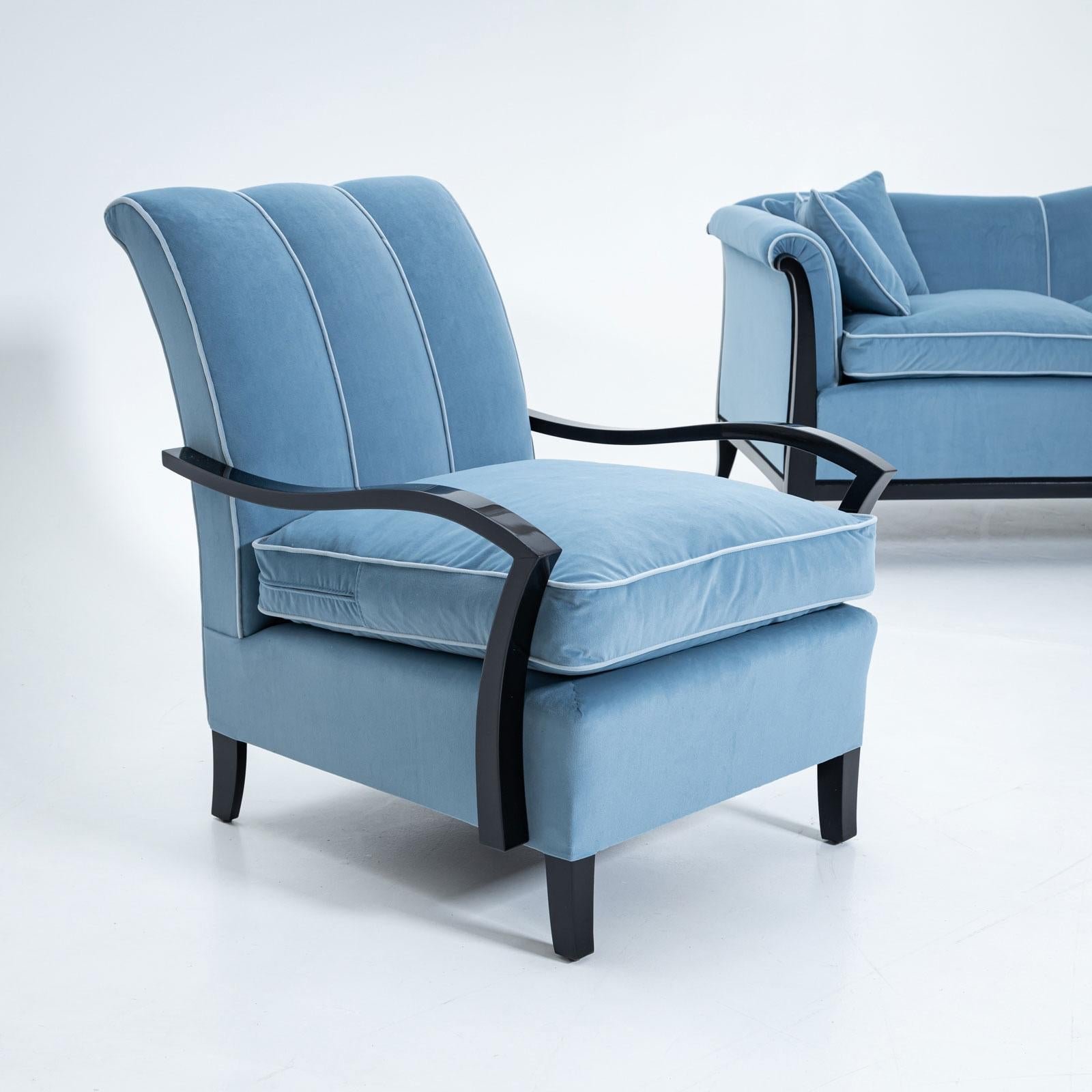 Ensemble de trois sièges Art Déco, années 1920 Bon état - En vente à Greding, DE