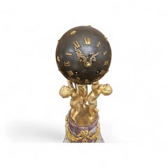 Three Piece Clock set by Oudin Marseille