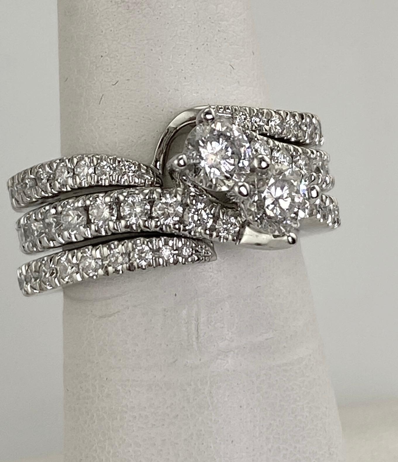 ever us wedding band set