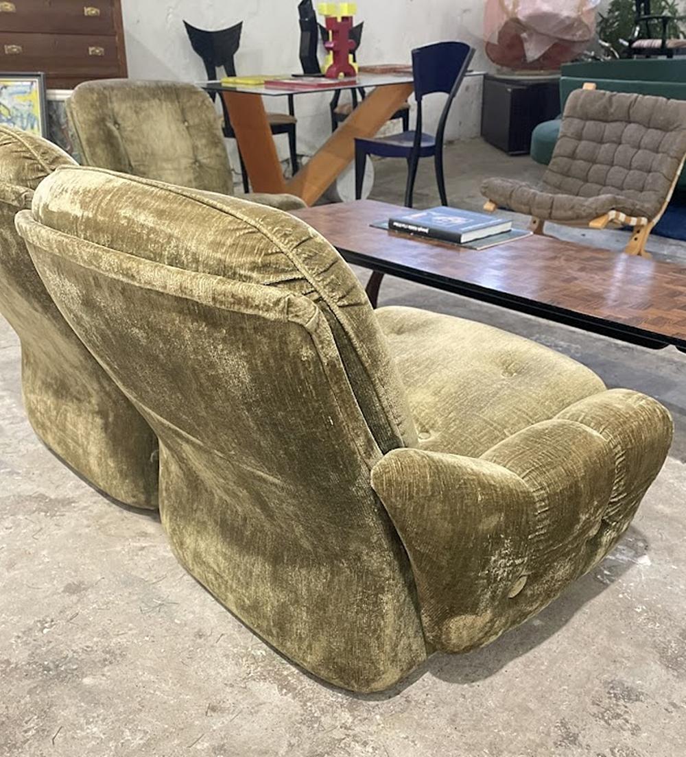 Three-Piece Modular Lounge Set 'Orchid' design by Michel Cadestin for Airborne In Good Condition For Sale In Debrecen, HU