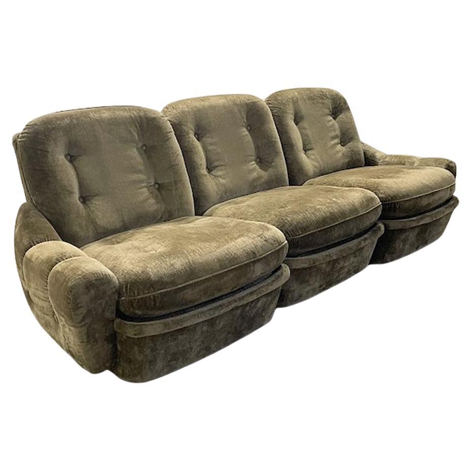 Three-Piece Modular Lounge Set 'Orchid' design by Michel Cadestin for Airborne For Sale