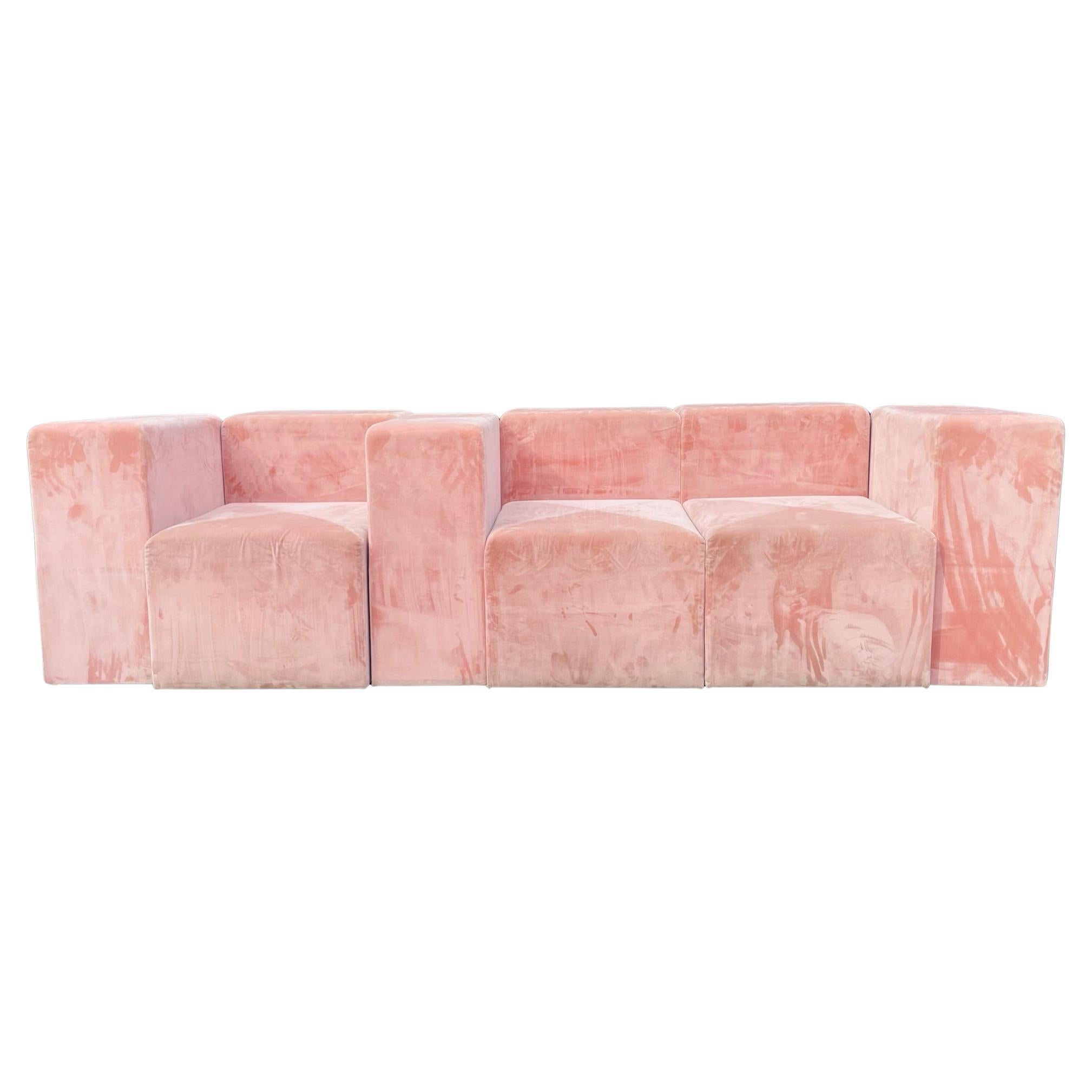Three Piece Modular Sofa by Mille For Sale