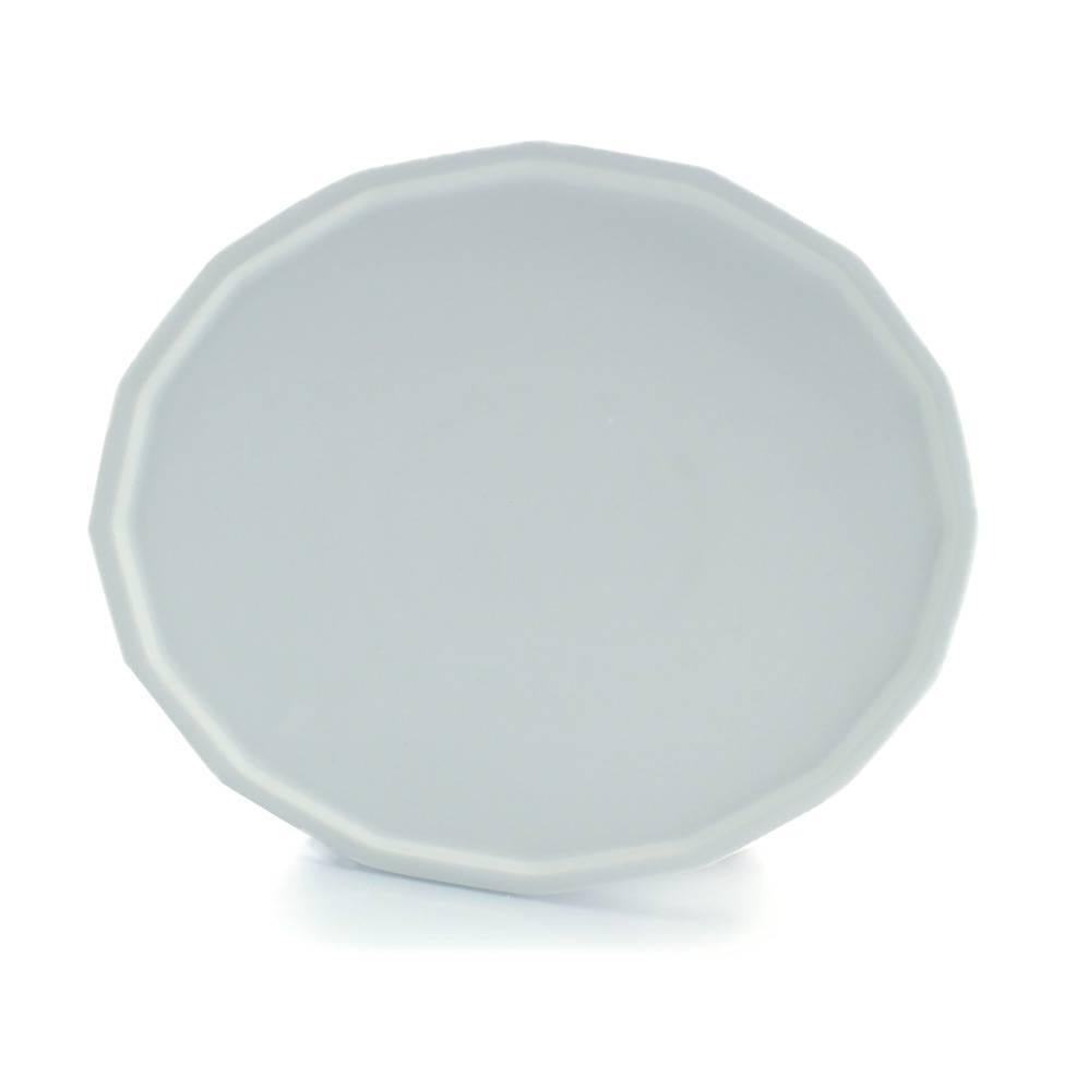 American Three-Piece Place Setting for Eight Matte Dinnerware Setting Modern Porcelain For Sale