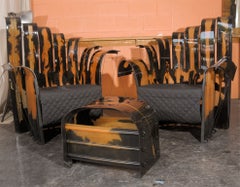 Set di sedie da salotto Nobody's Royal e ottomana di Gaetano Pesce