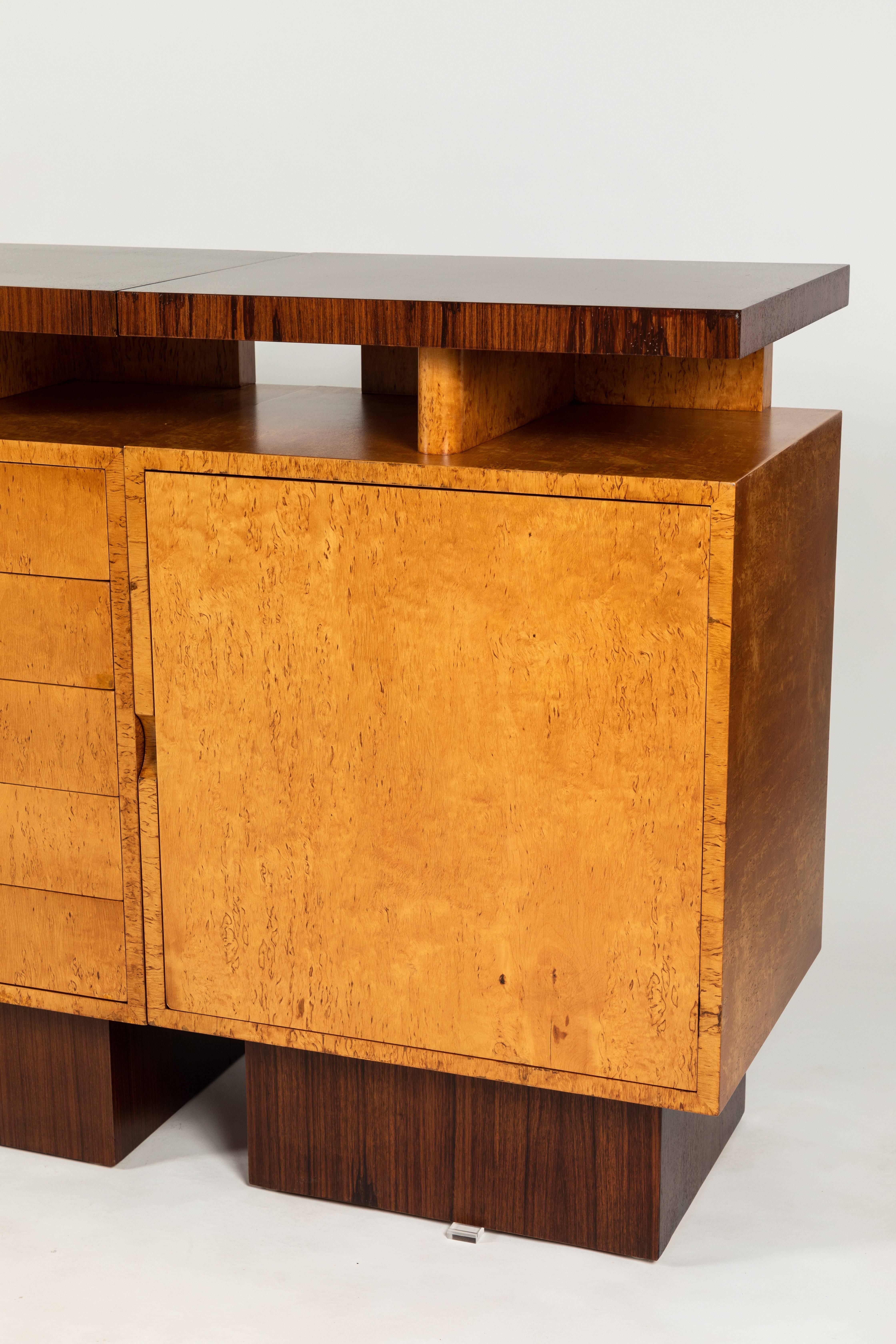 Mid-Century Modern Three-Piece Sideboard by Andrew Szoke