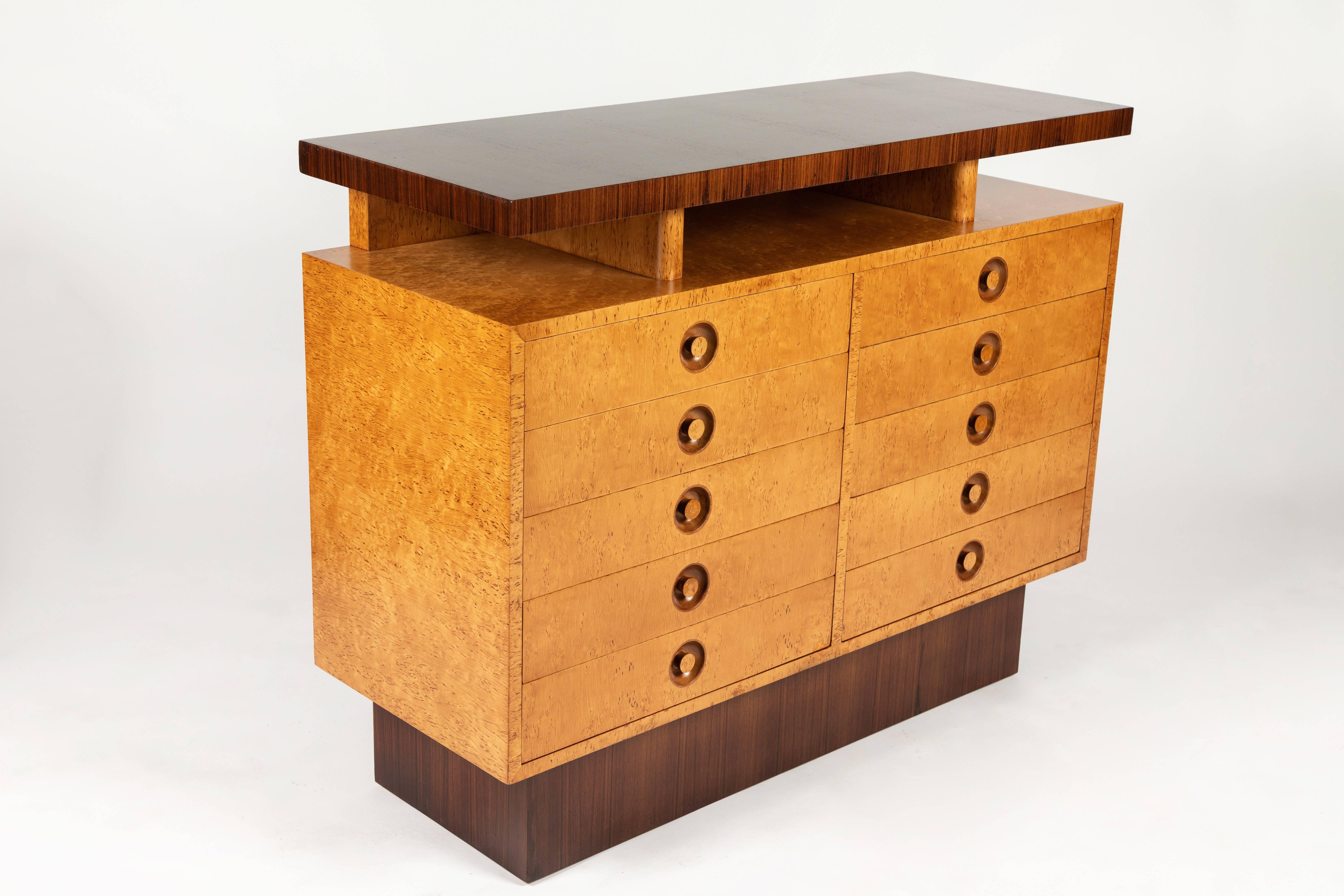 Mid-20th Century Three-Piece Sideboard by Andrew Szoke