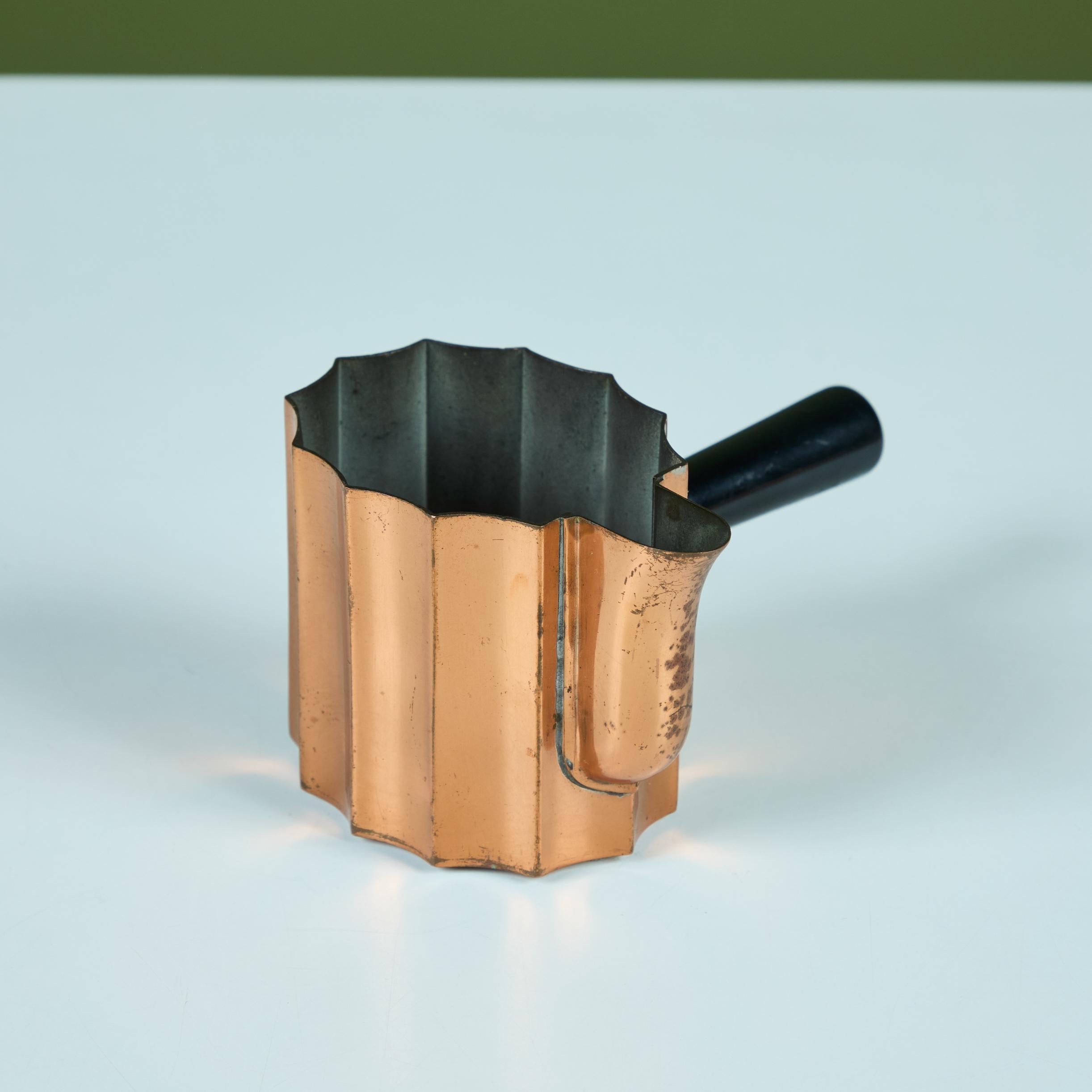 Dreiteiliges Teeservice mit Tablett von Walter Von Nessen für Chase im Angebot 7