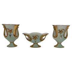 Three Pieces of Italian Vintage Ceramics, 1950s