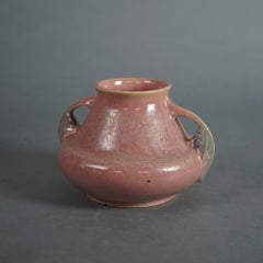Tre pezzi di Roseville Pottery in stile toscano della metà del XX secolo