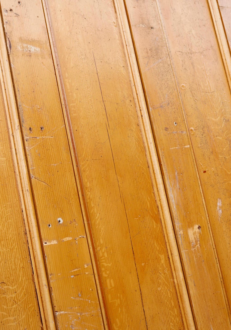 Three Pieces of Salvaged Wooden Panelling For Sale at 1stDibs