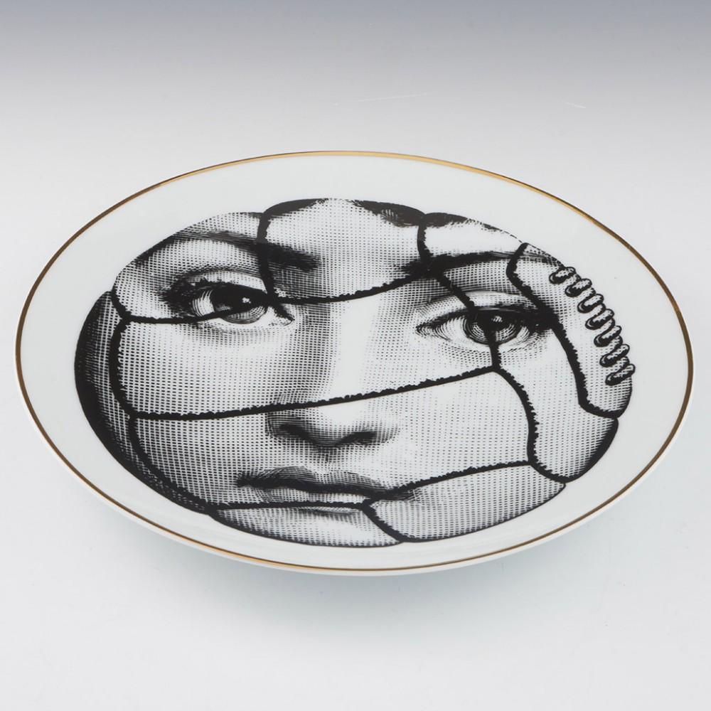 Fornasetti Tema e Variazioni Plates by Rosenthal 1980s For Sale 2