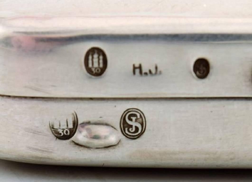 Three Pill Boxes in Silver, Gold-Plated, One Lined, Early 20th Century 1