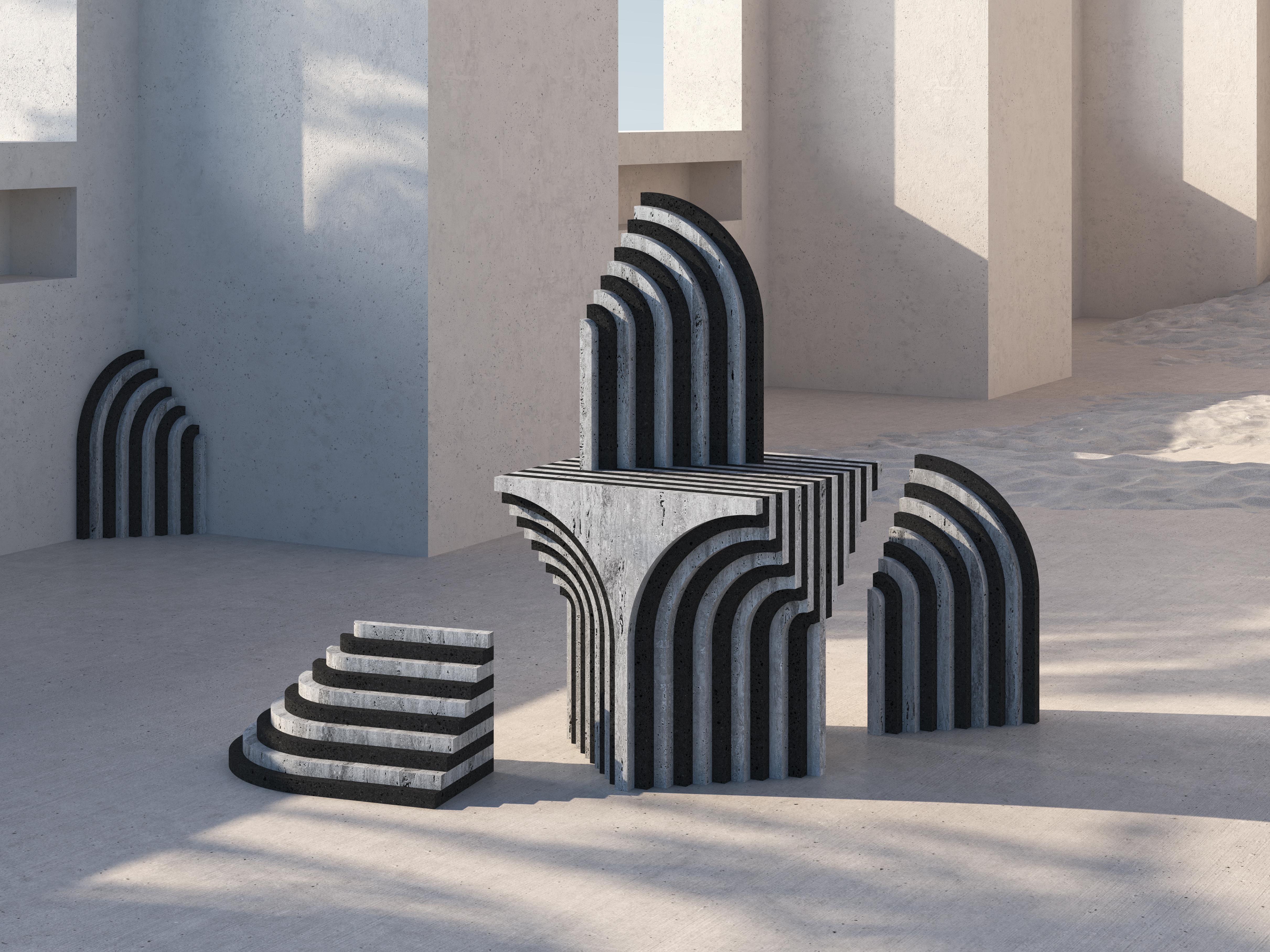 XXI secolo e contemporaneo Console con arco a tre punte di Richard Yasmin in vendita