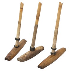 Vintage Three Polo Mallets, Polo Stick