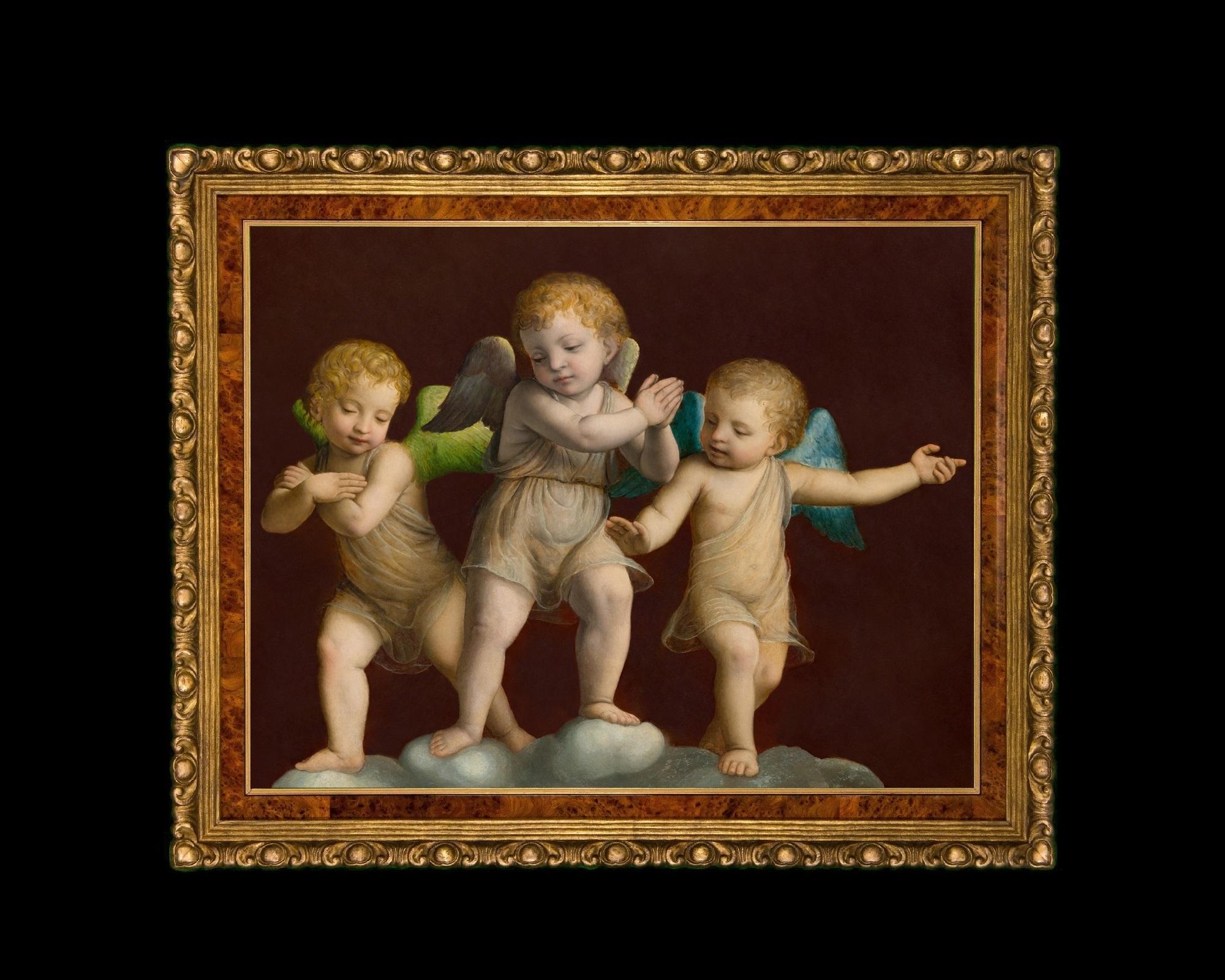 This Large Renaissance image is a faithful yet nuanced Reproduction of 