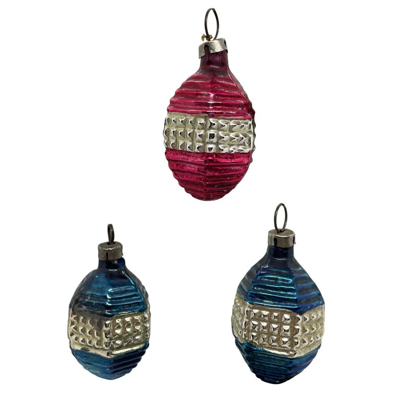 Three Rare Lampions Christmas Ornaments Vintage, German, 1910s at 1stDibs |  rare ornaments, rare christmas ornaments, vintage german christmas ornaments