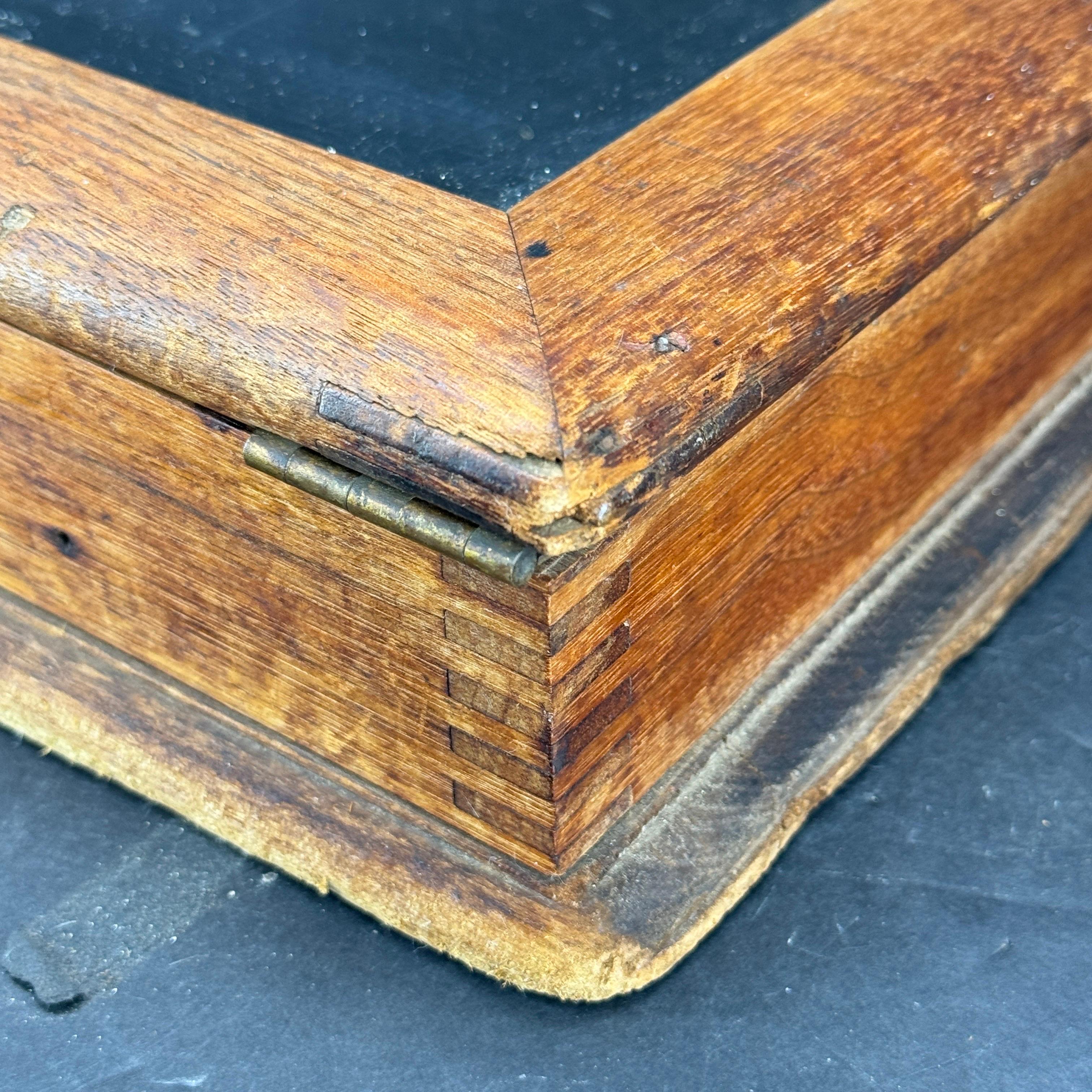 Three Rectangular Wood Glass Table Display Cabinets Vitrines 8