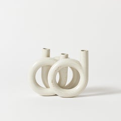 Vaso Ikebana a tre anelli di Toyo, Giappone, anni '60 circa