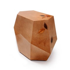 Three Rocks High Side Table, Marquetry, InsidherLand by Joana Santos Barbosa
