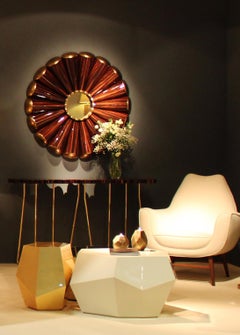 Three Rocks Medium Coffee Table, White, InsidherLand by Joana Santos Barbosa