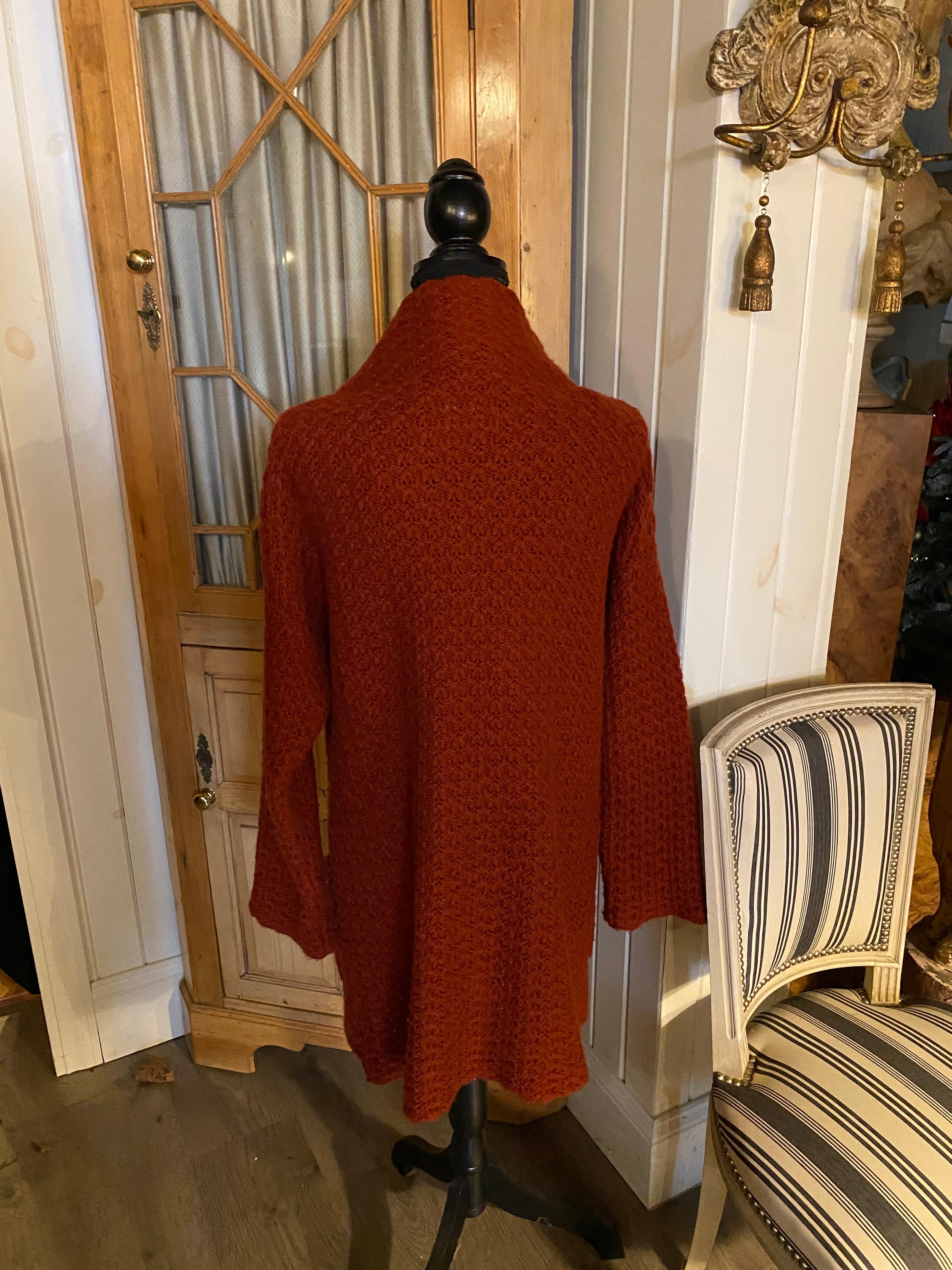 Three Sam Kori George Courture Atelier Cashmere Sweater Coats. Priced Per Piece  For Sale 4