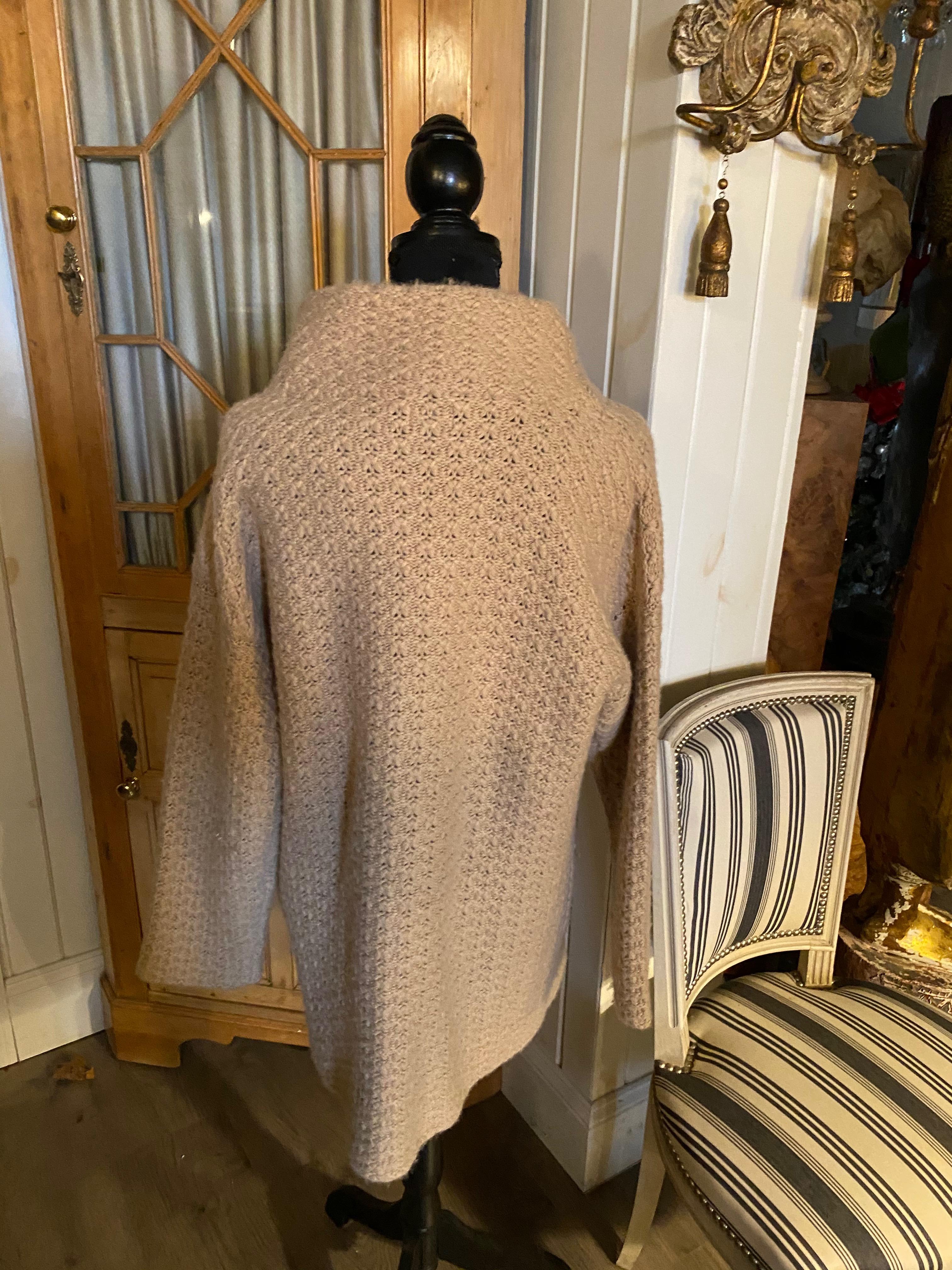 Three Sam Kori George Courture Atelier Cashmere Sweater Coats. Priced Per Piece  For Sale 1