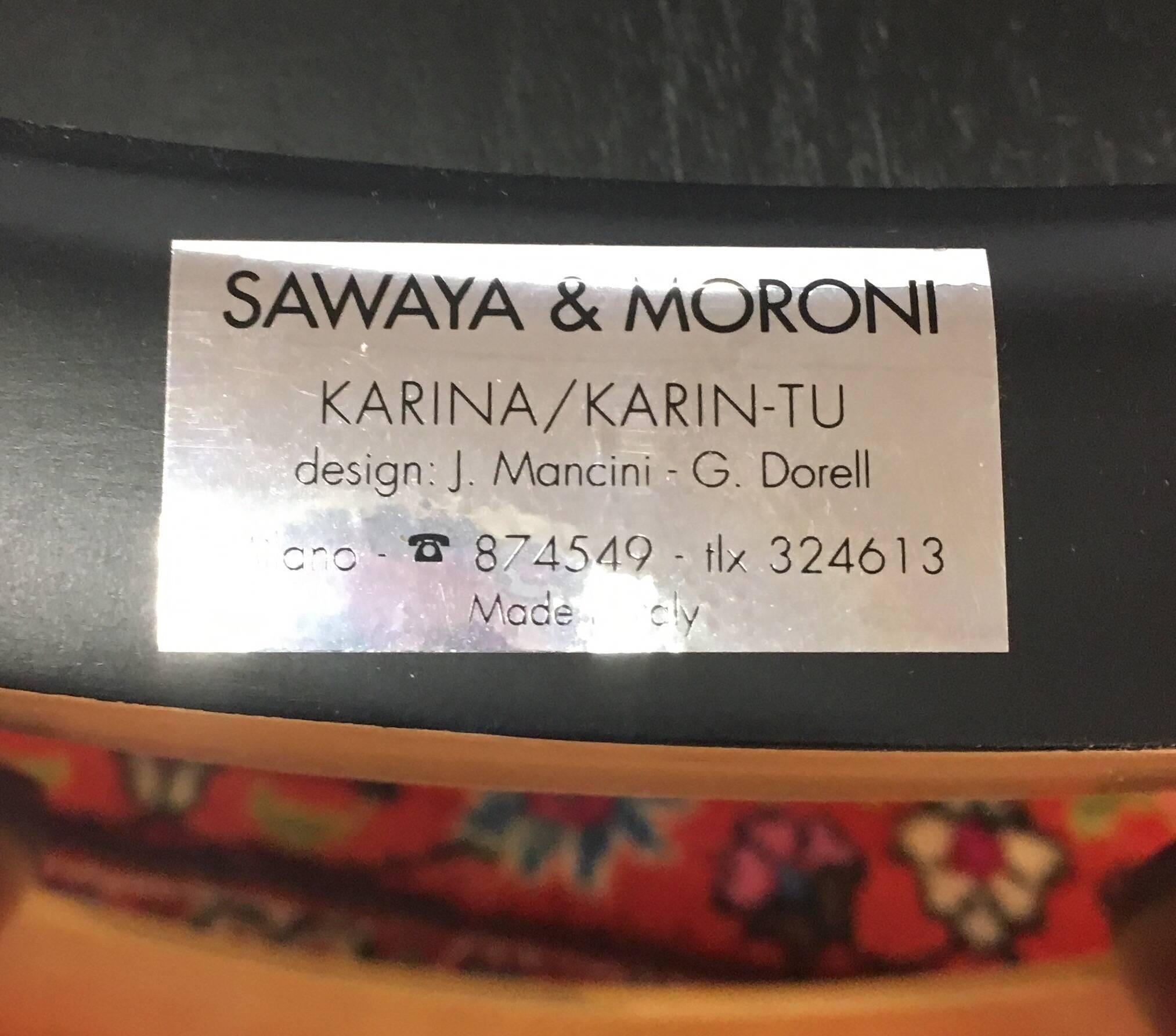 Three Sawaya & Moroni Made in Italy Karina/Karina Tv Chairs J. Mancini&G. Dorell 2