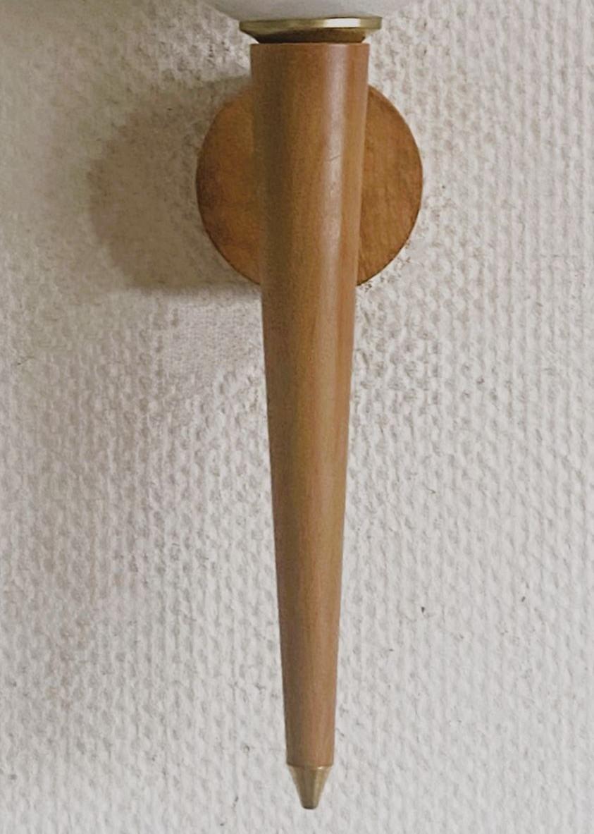 Tres Apliques Escandinavos de Vidrio Opalino de Pino, Dinamarca, Años 60 en venta 7