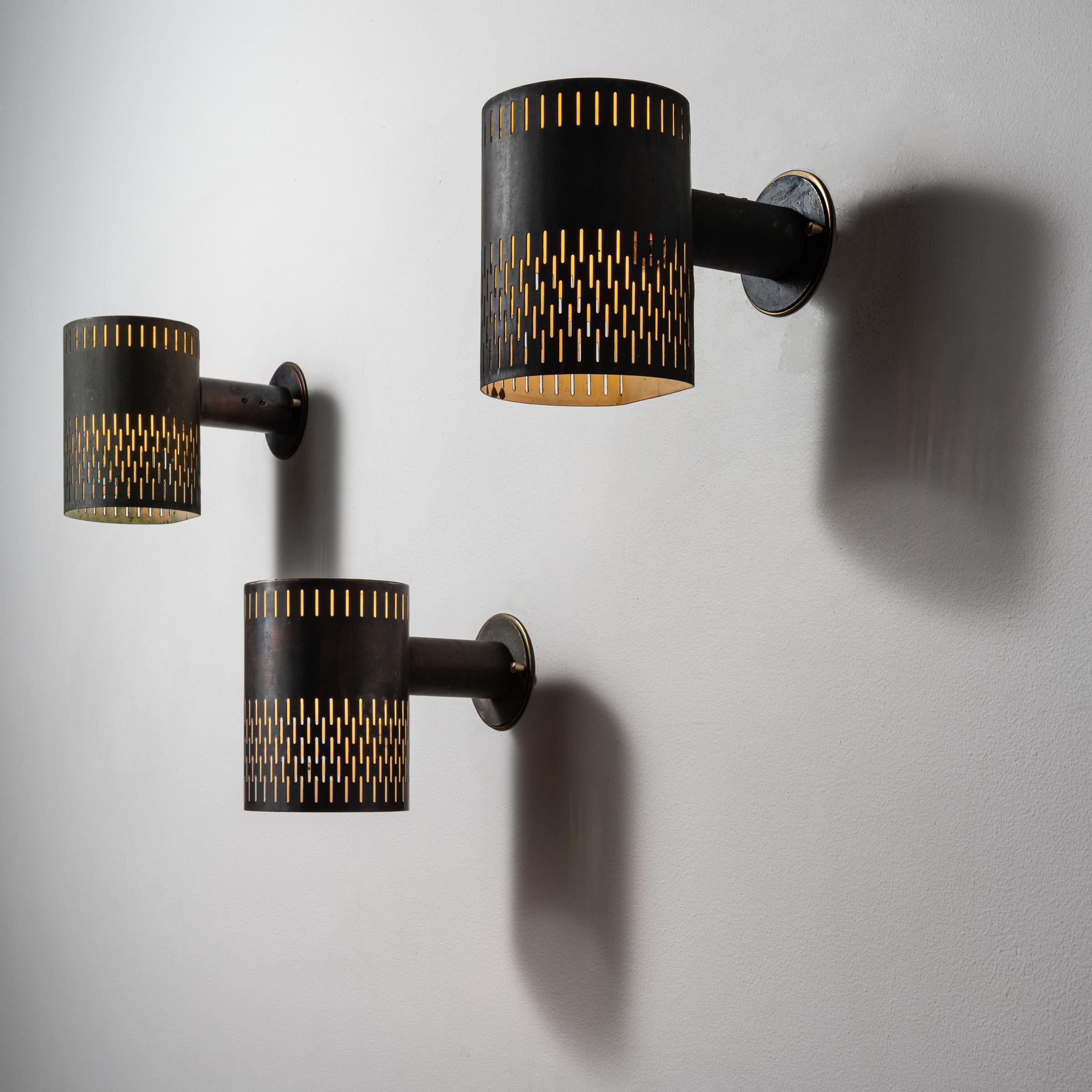 Mid-20th Century Single Sconce by Hans Bergstrom for Ateljé Lyktan For Sale