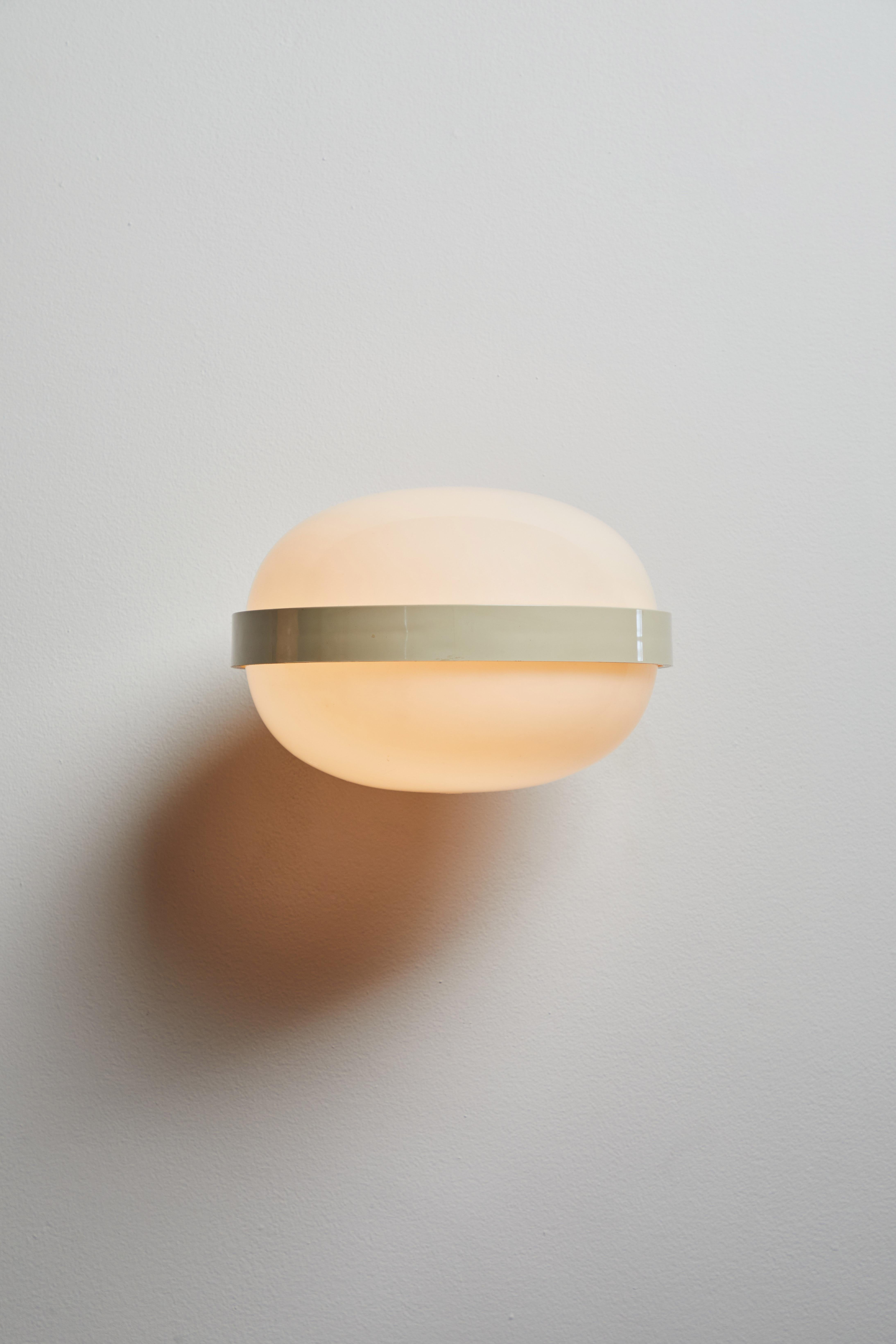 Lacquered Single Sconce by Gianemilio Piero & Anna Monti for Kartell