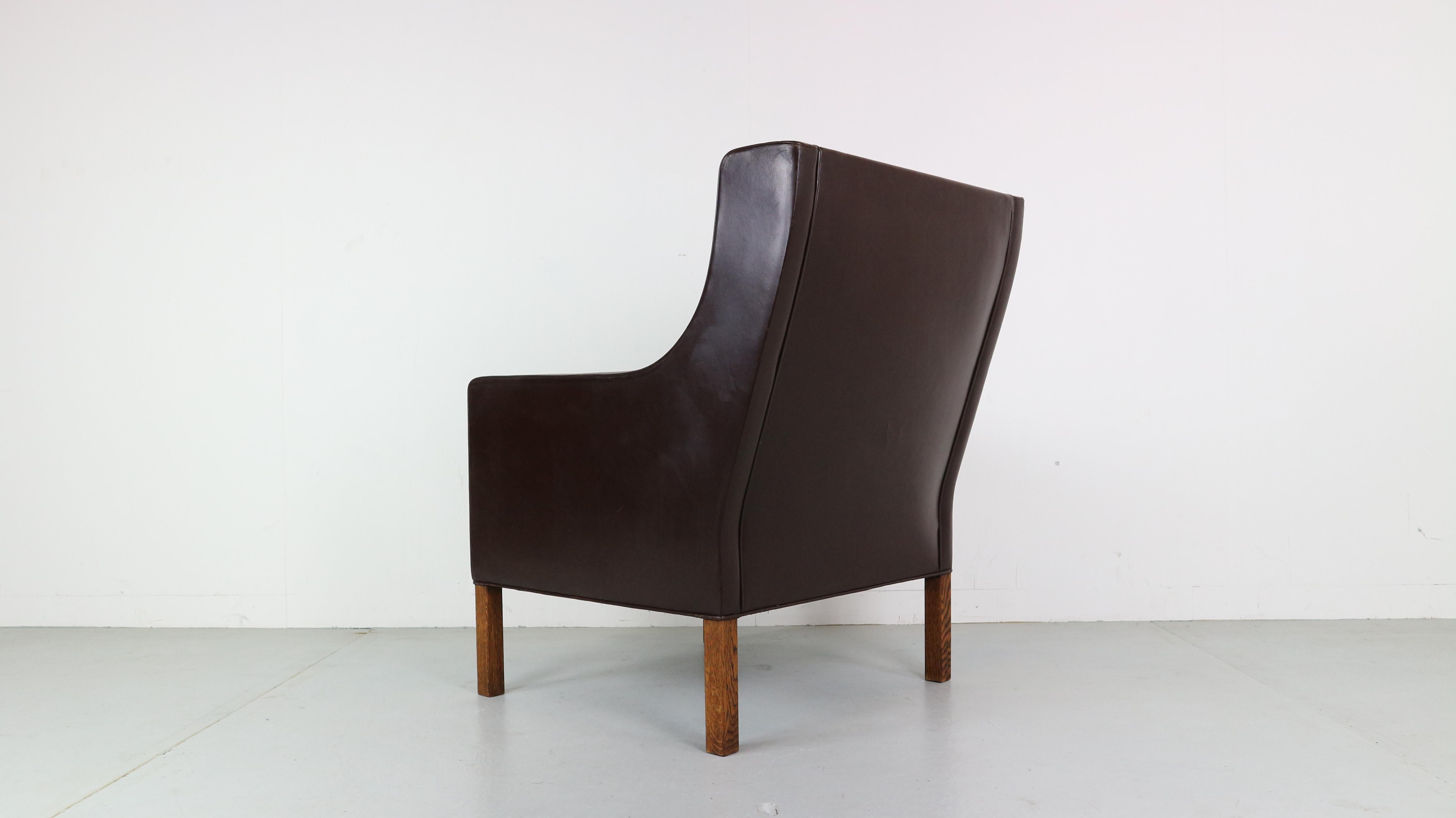 Three-Seat and Wingback Chair by Børge Mogensen for Fredericia Furniture 2