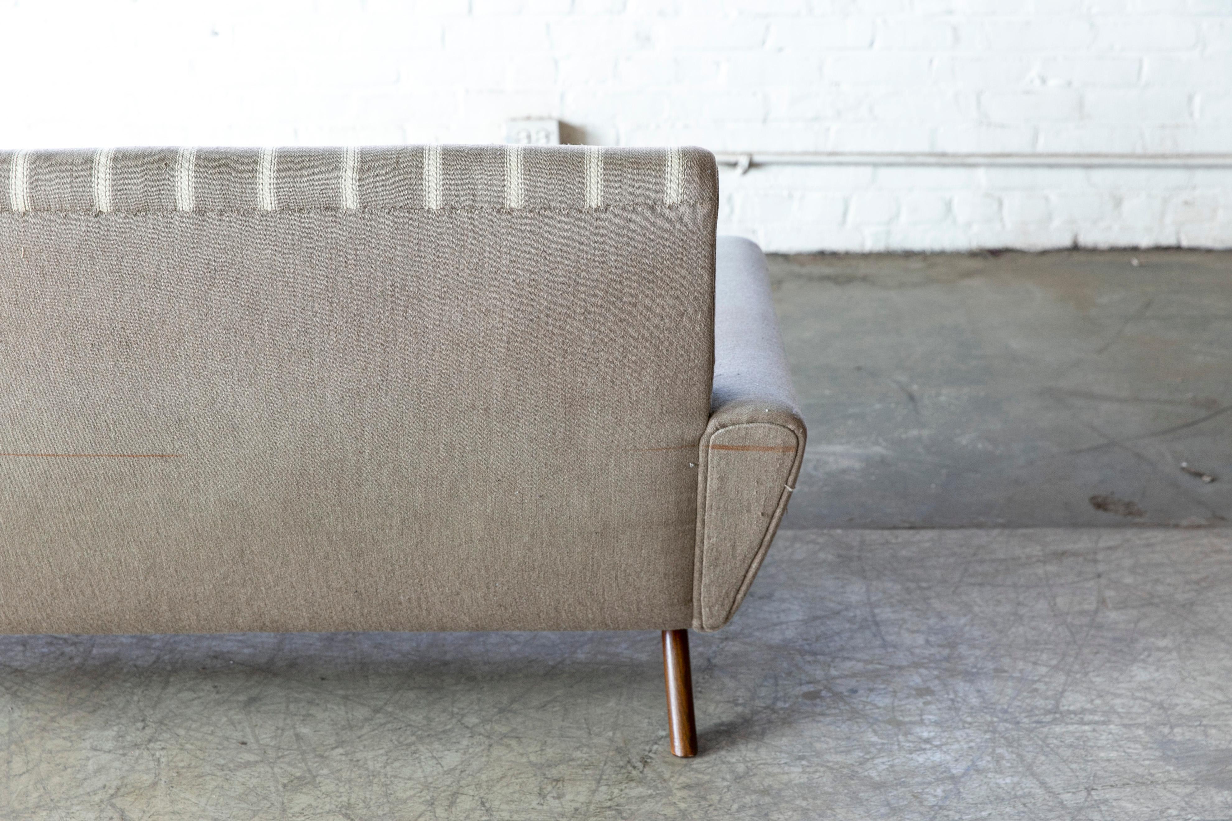 Three-Seat Danish Midcentury Attributed to Rolschau and Kurt Ostervig Late 1960s 5