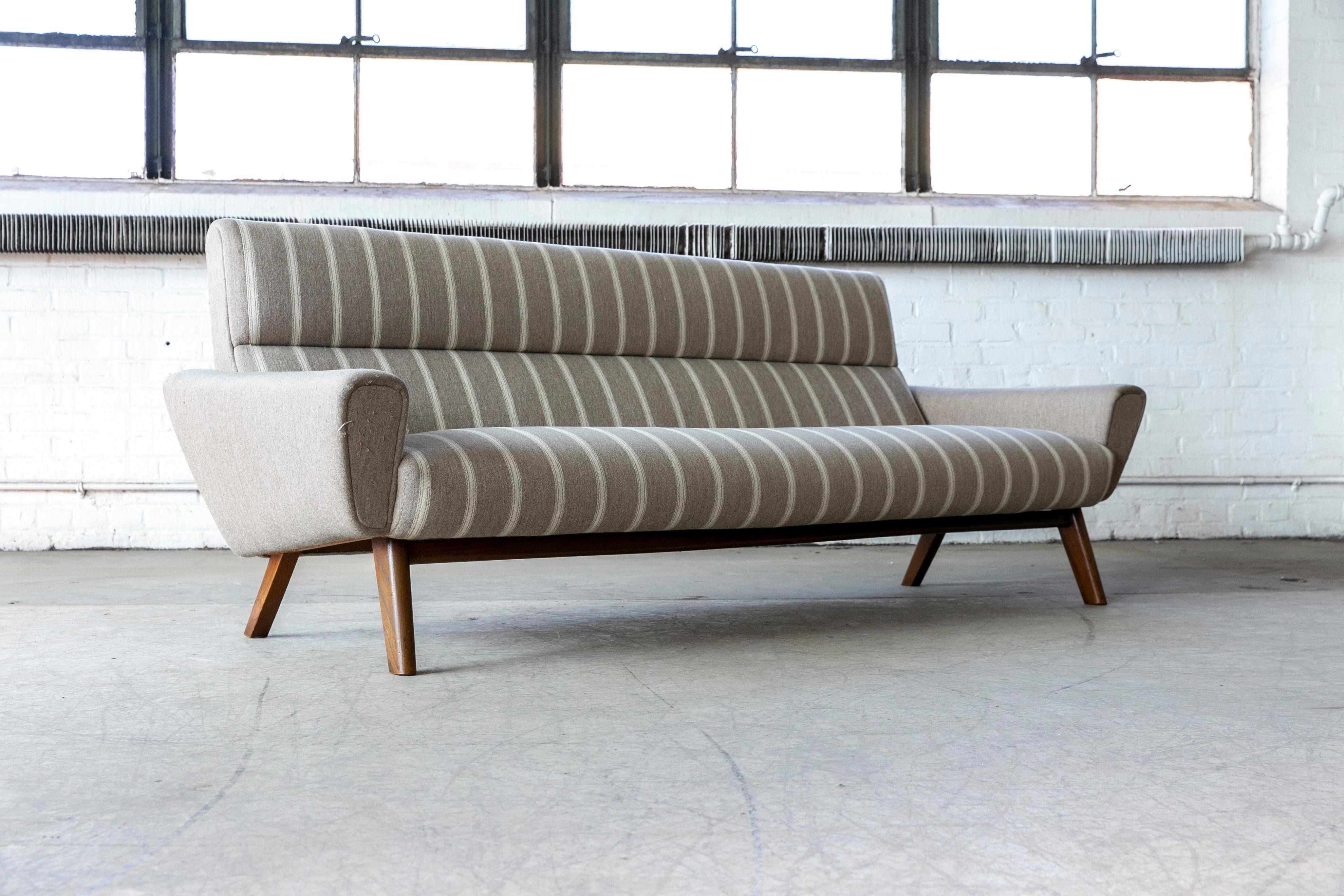Mid-20th Century Three-Seat Danish Midcentury Attributed to Rolschau and Kurt Ostervig Late 1960s