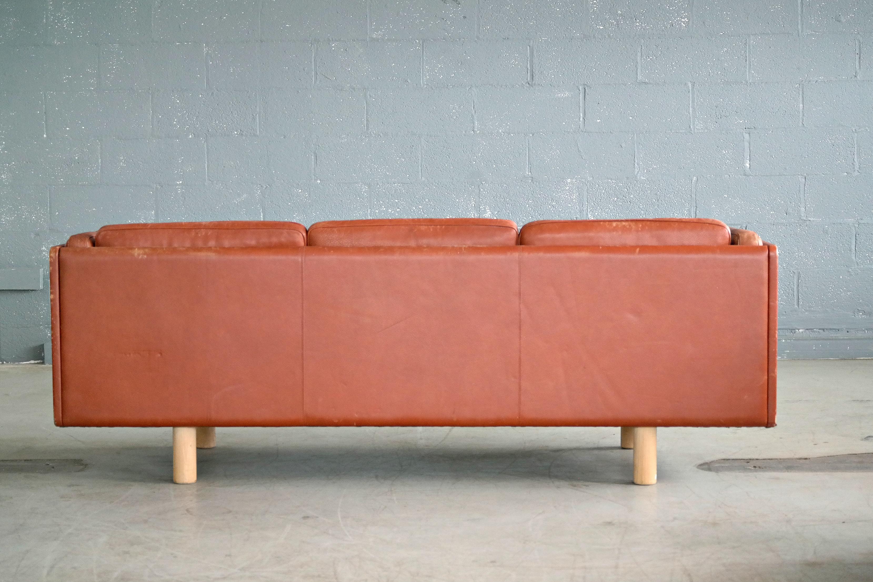 Three-Seat Danish Sofa Model EJ-20-3 by Jørgen Gammelgaard for Erik Jørgensen 2