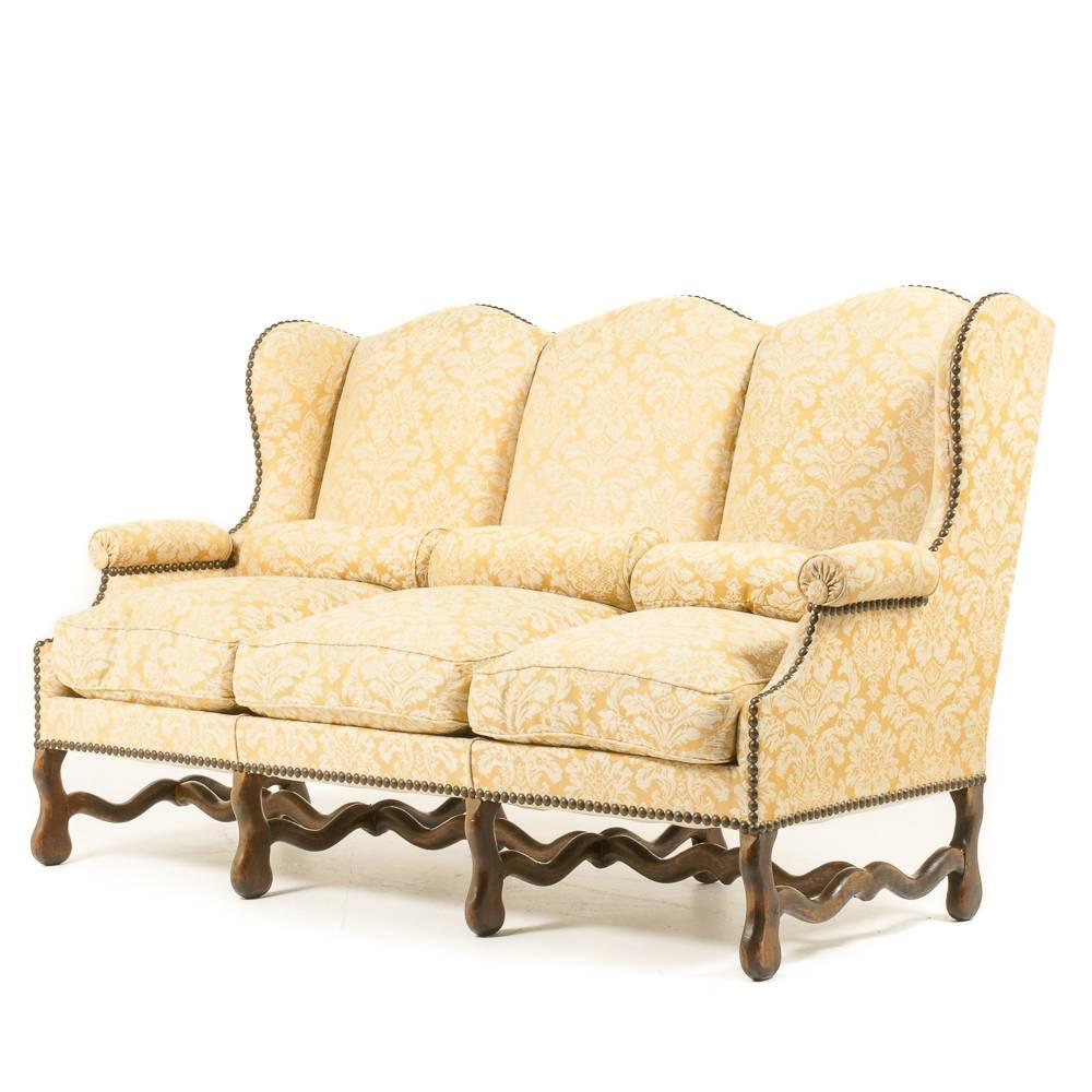 Mid-20th Century Three-Seat French Settee