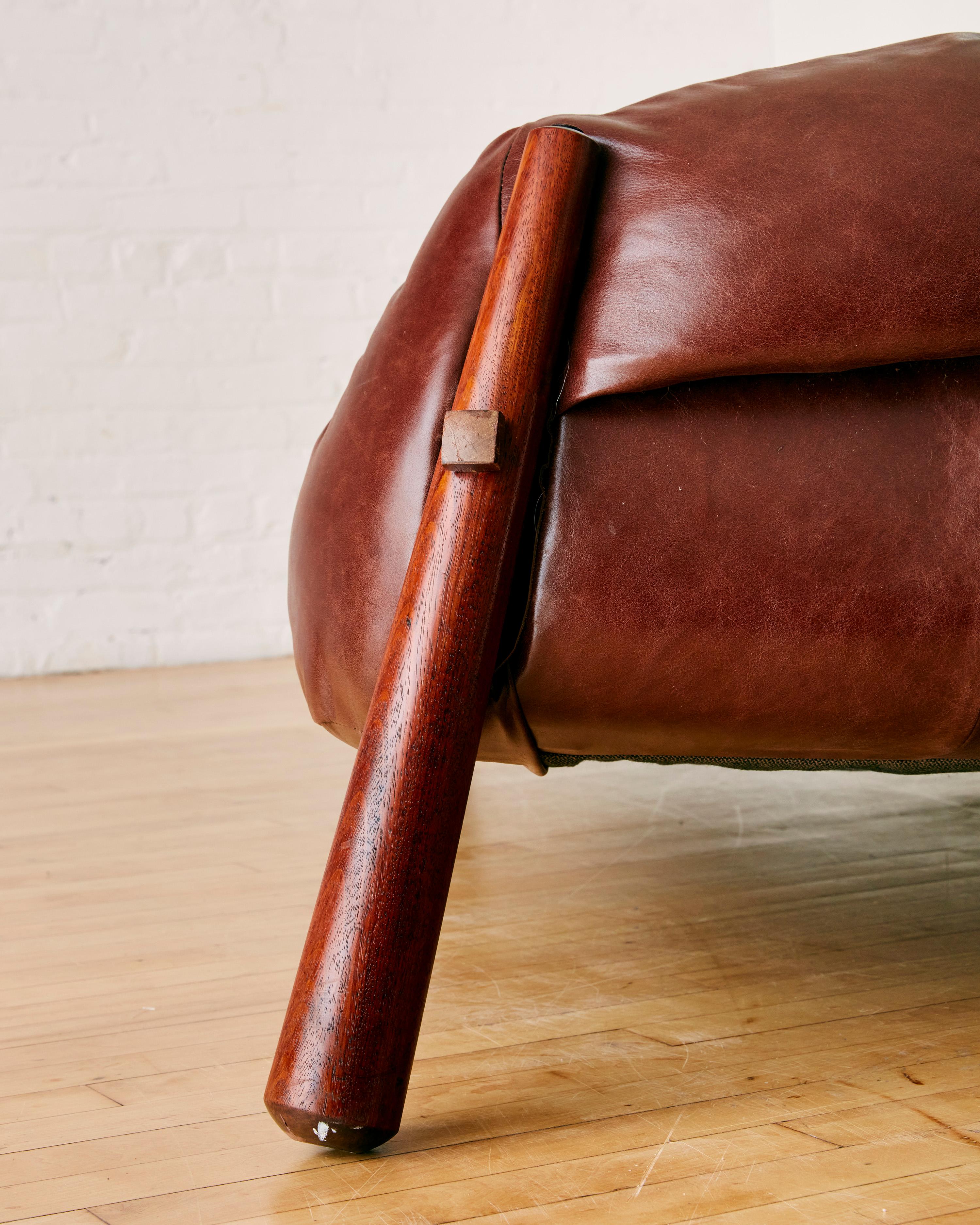 20th Century Three Seat Sofa by Percival Lafer (Model MP-81)