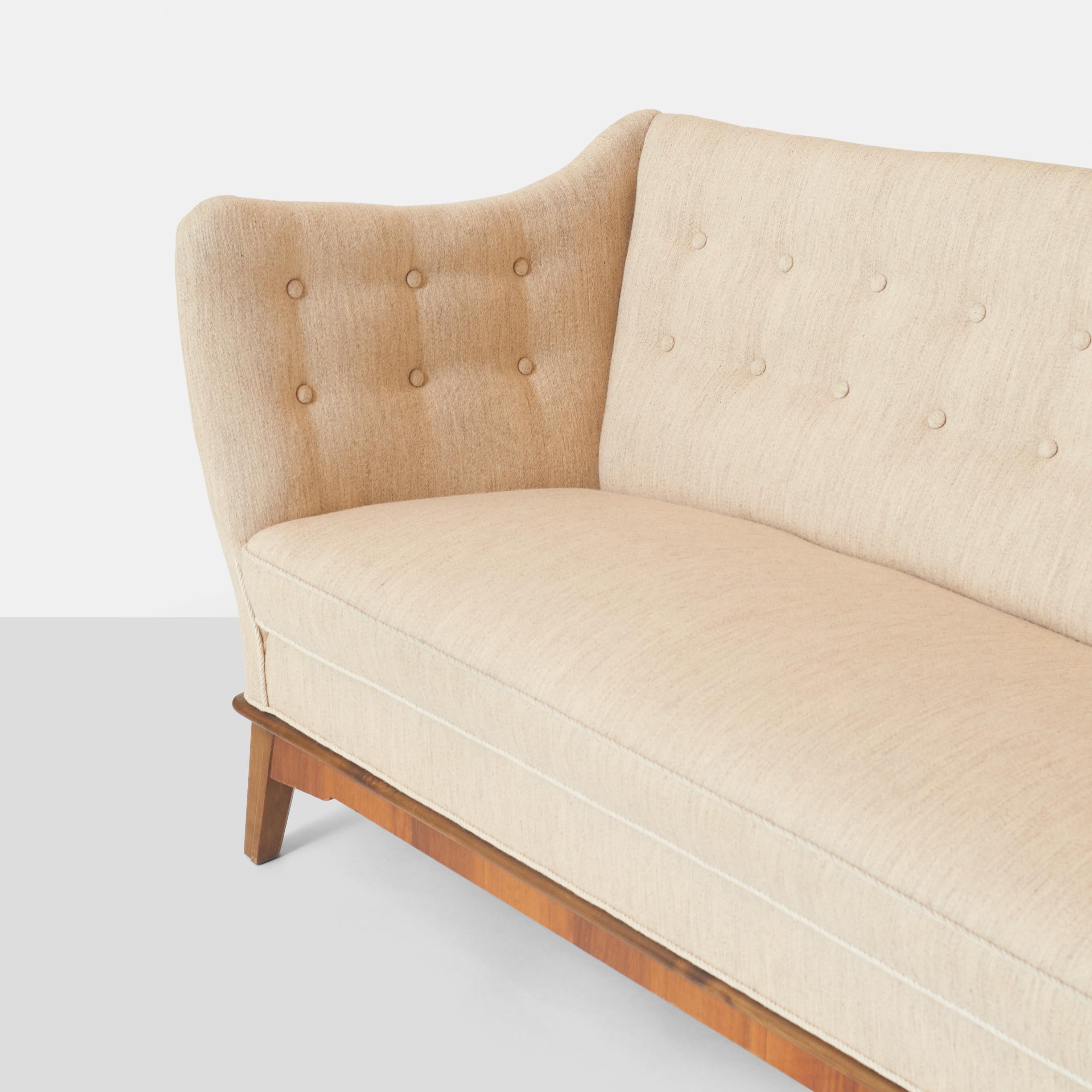 Upholstery Three Seat Sofa by Stig Thoresen-Lassen For Sale
